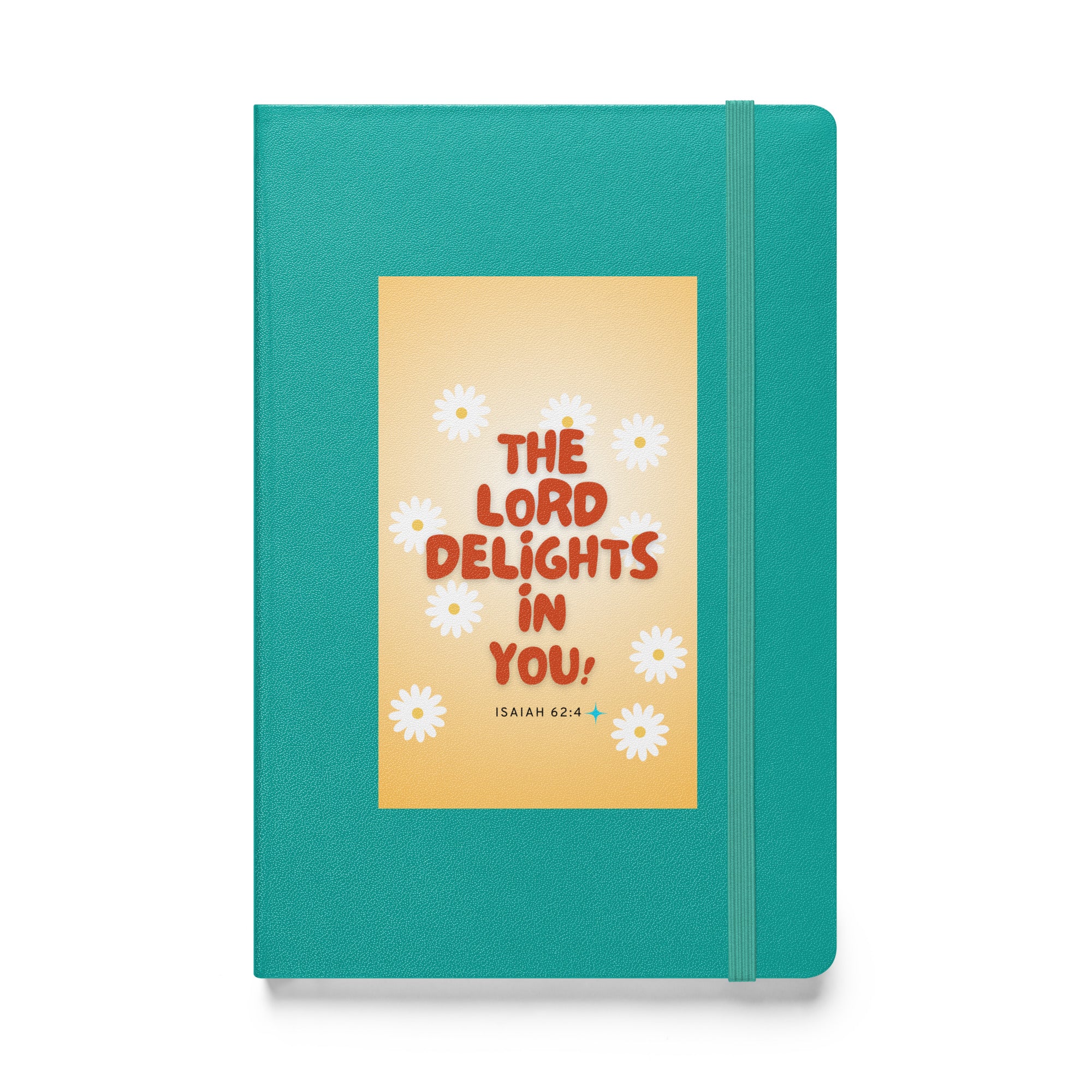 Hardcover bound notebook - Isaiah 62:4