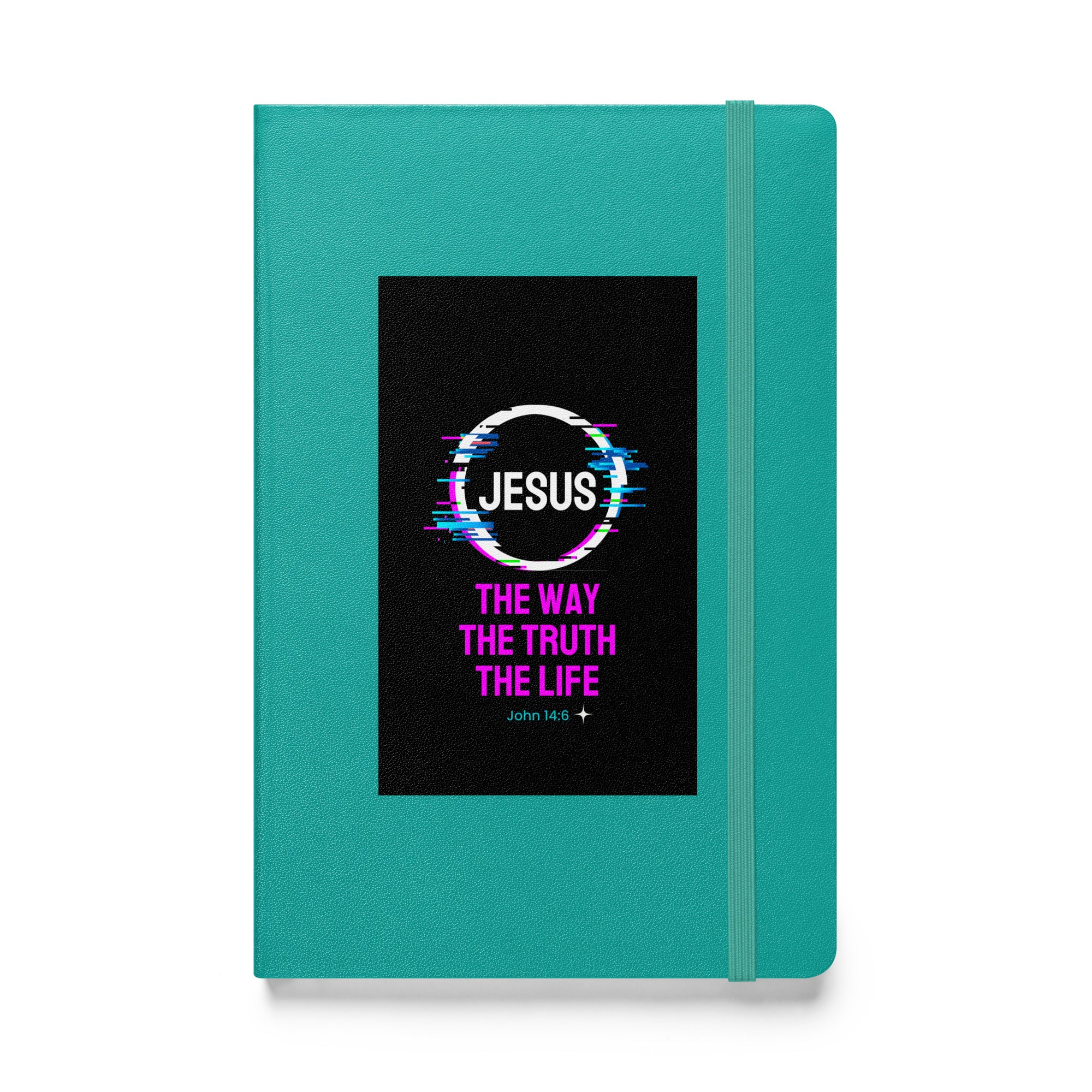 Hardcover bound notebook - John 14:6