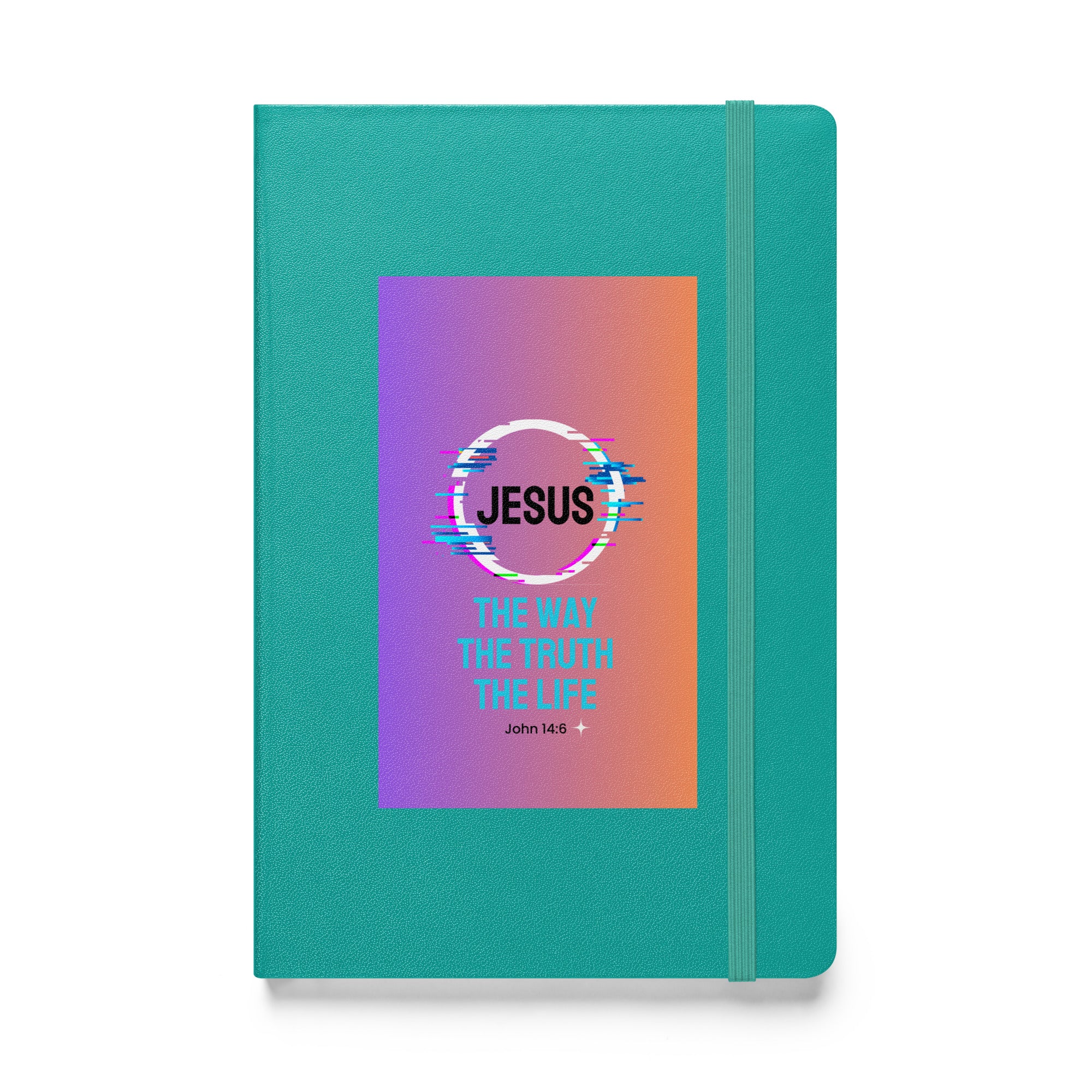 Hardcover bound notebook - John 14:6