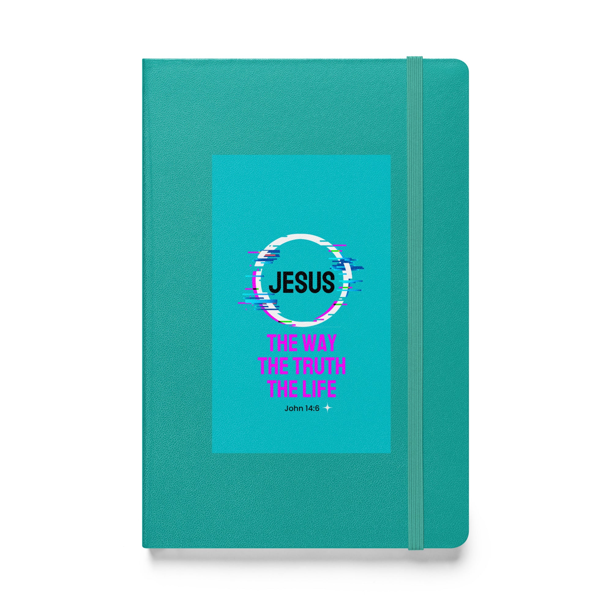 Hardcover bound notebook - John 14:6
