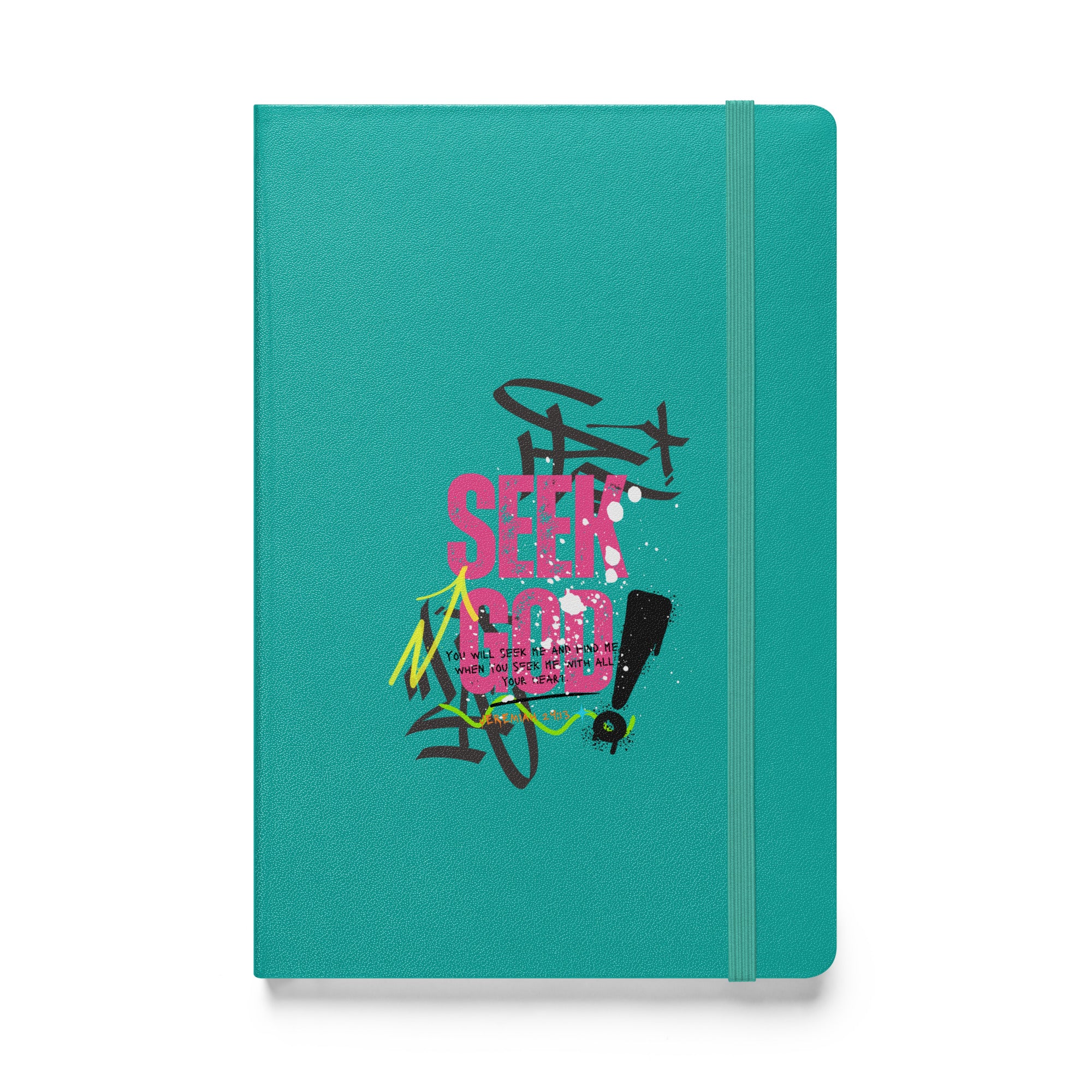 Hardcover bound notebook - Jeremiah 29:13