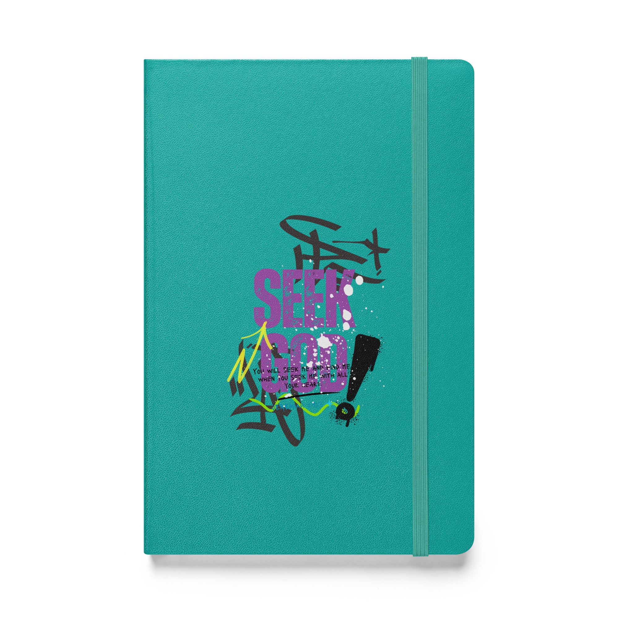 Hardcover bound notebook - Jeremiah 29:13
