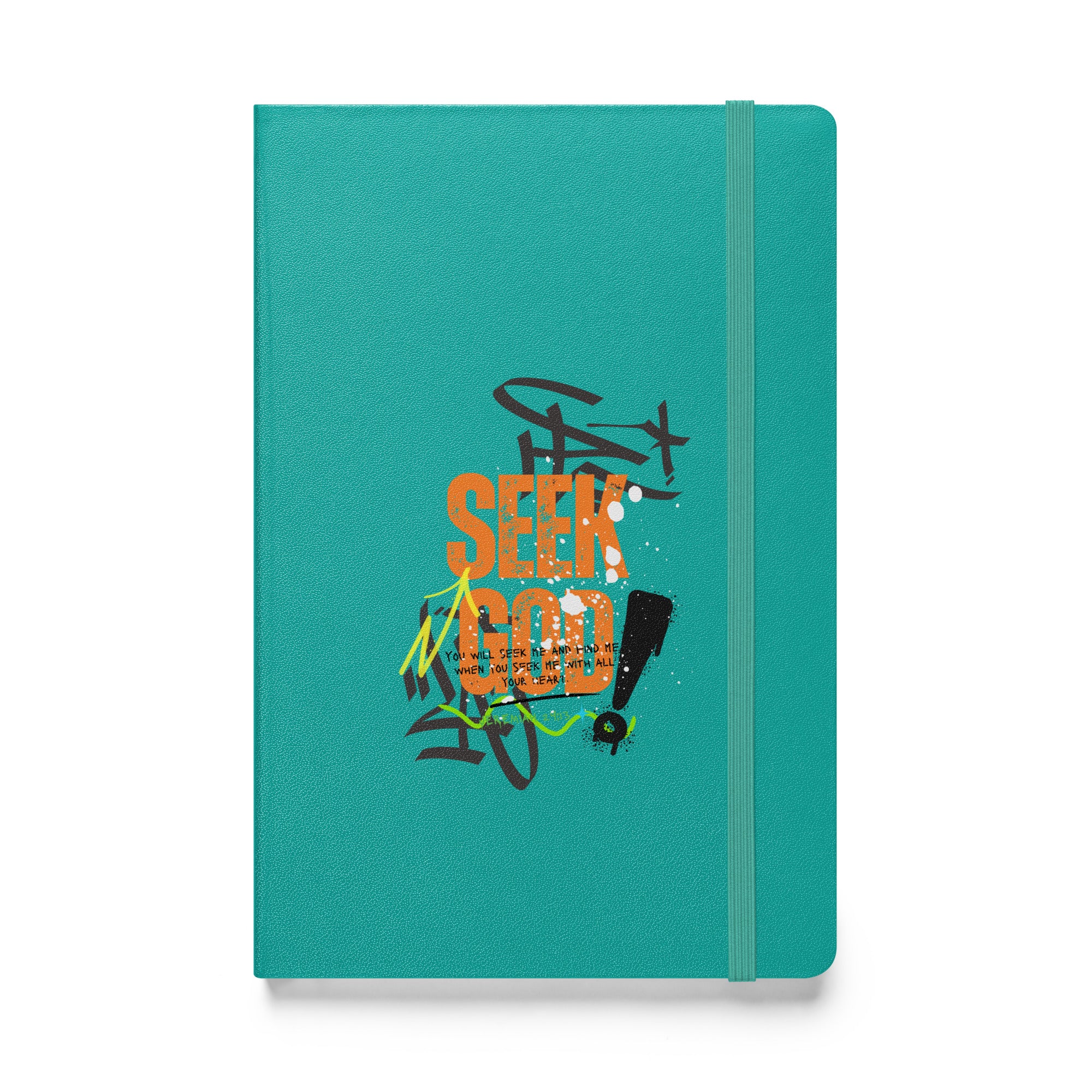 Hardcover bound notebook - Jeremiah 29:13