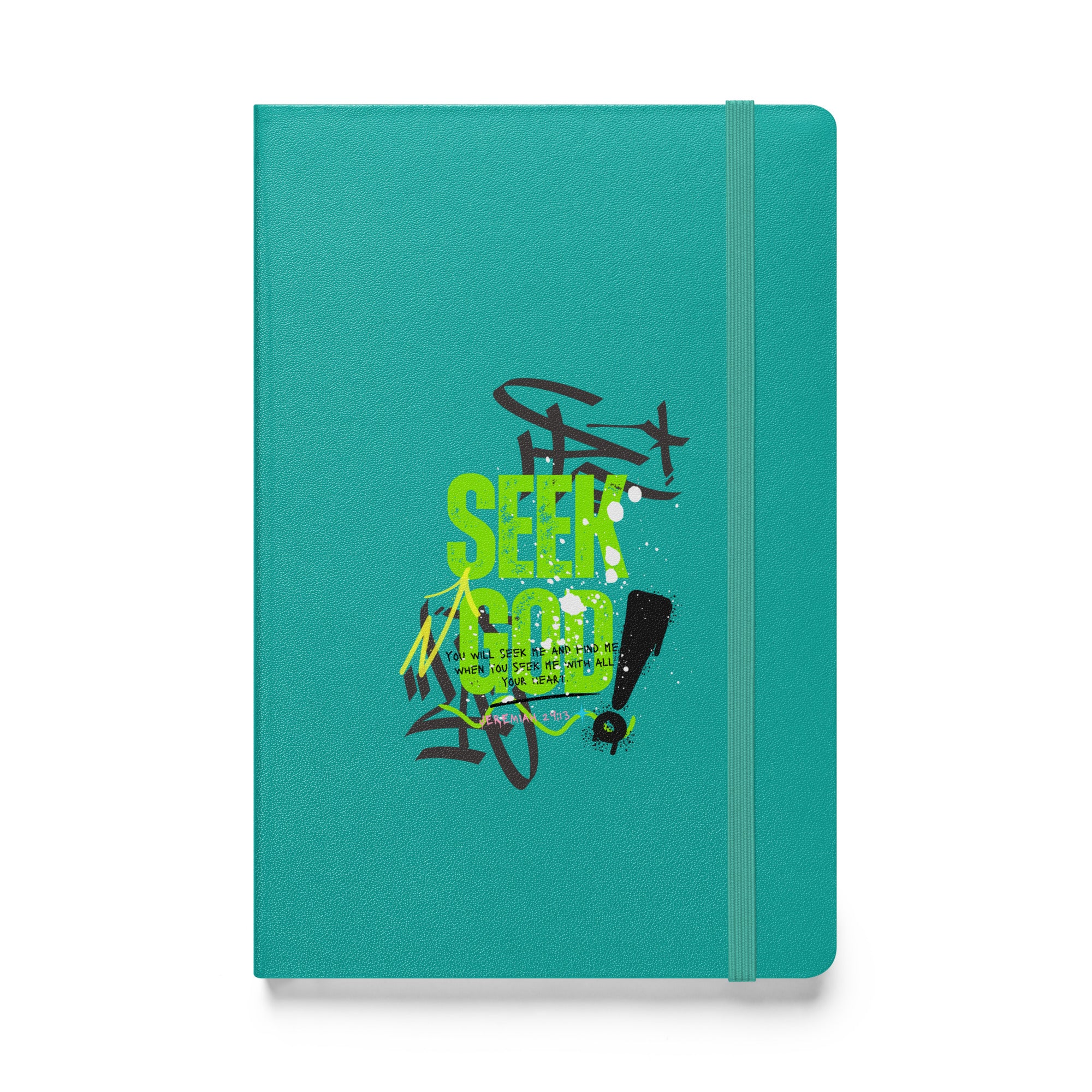 Hardcover bound notebook - Jeremiah 29:13