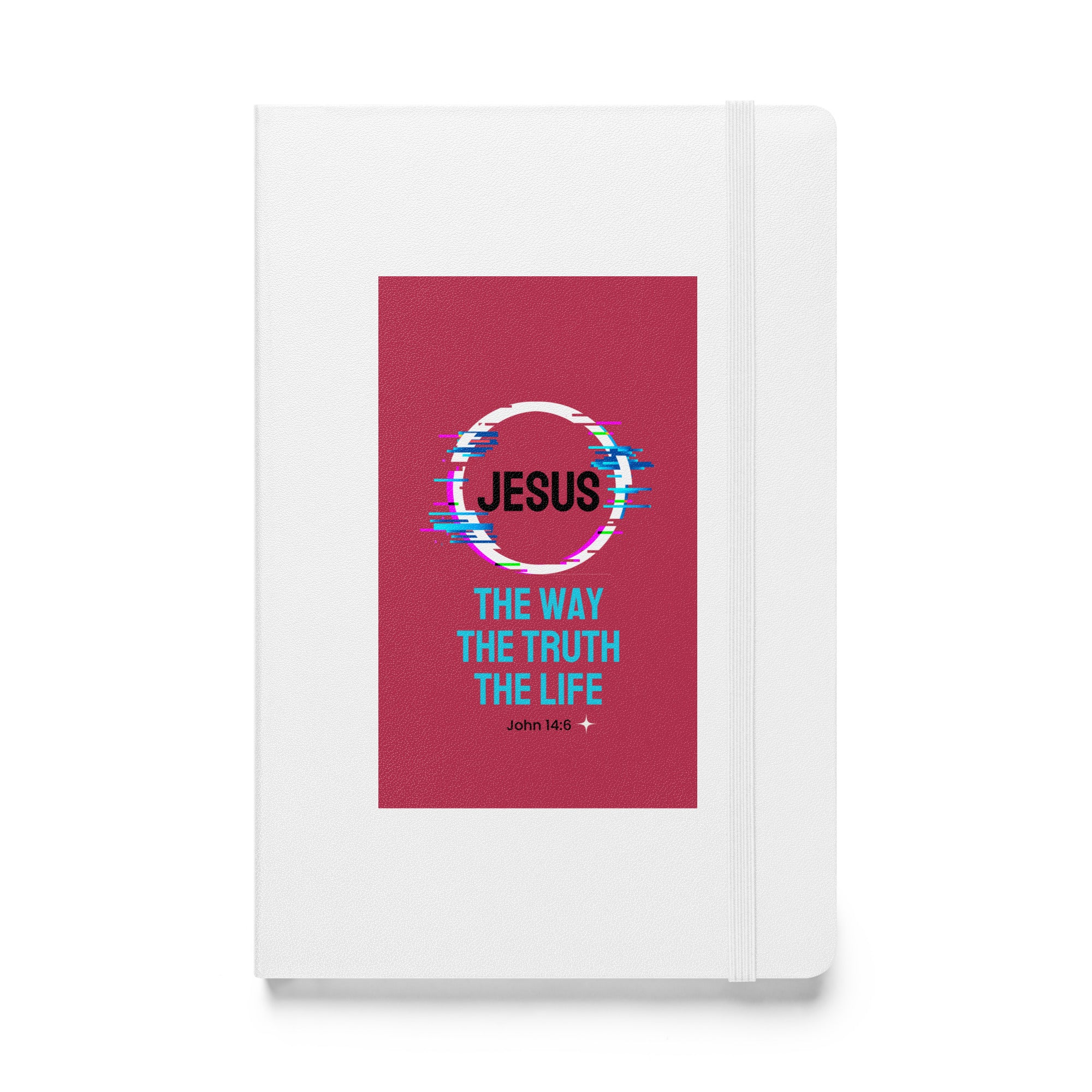 Hardcover bound notebook - John 14:6