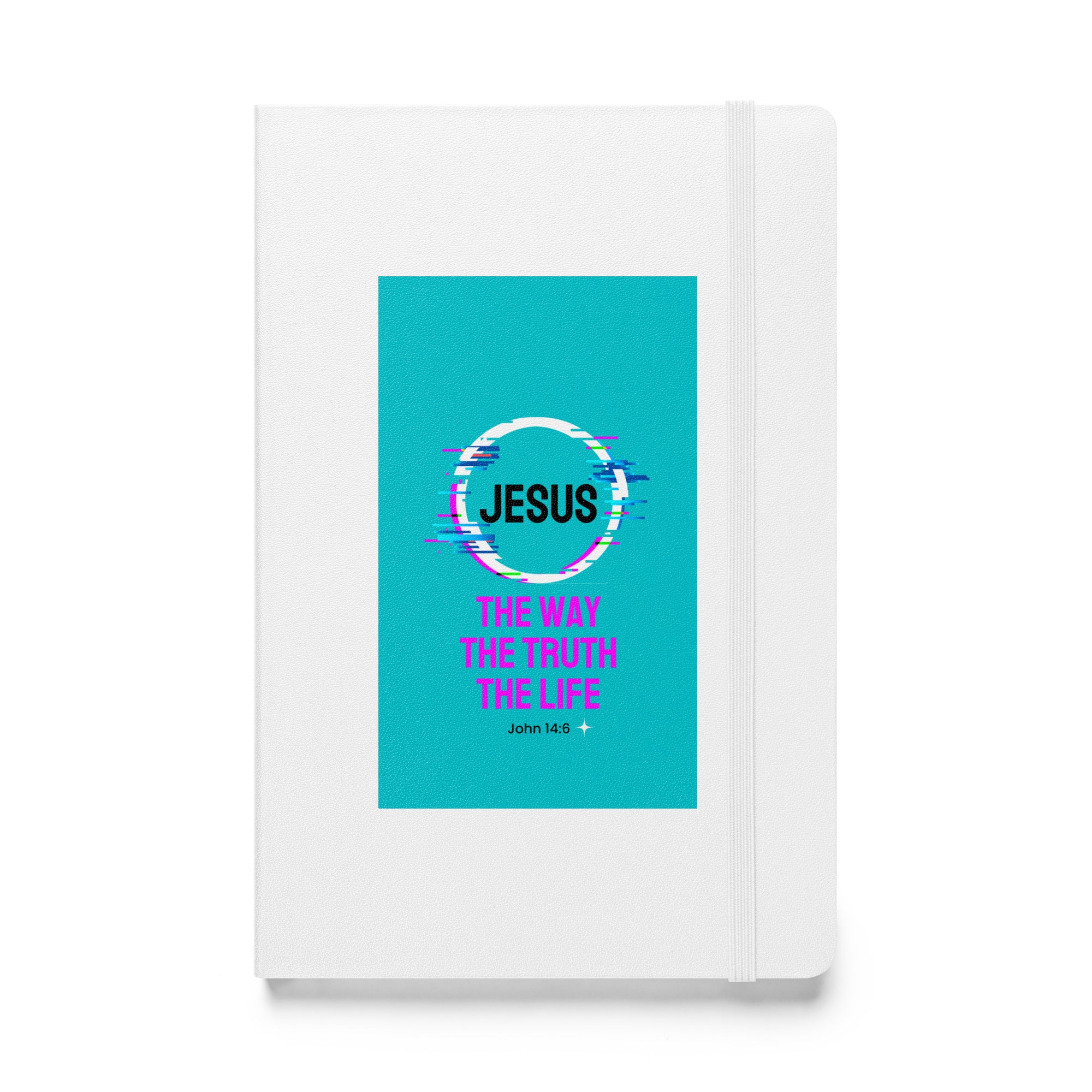 Hardcover bound notebook - John 14:6