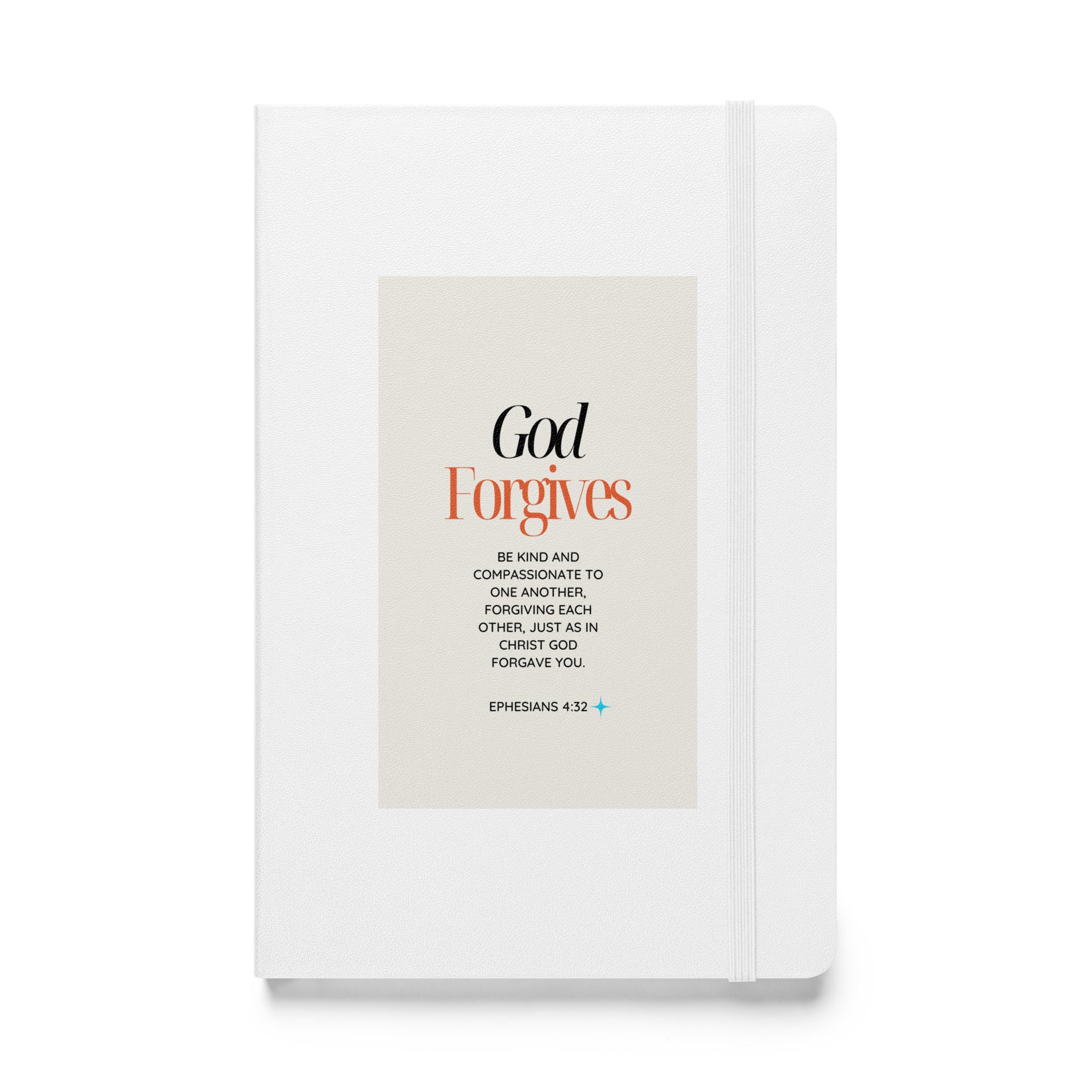 Hardcover bound notebook - Ephesians 4:32