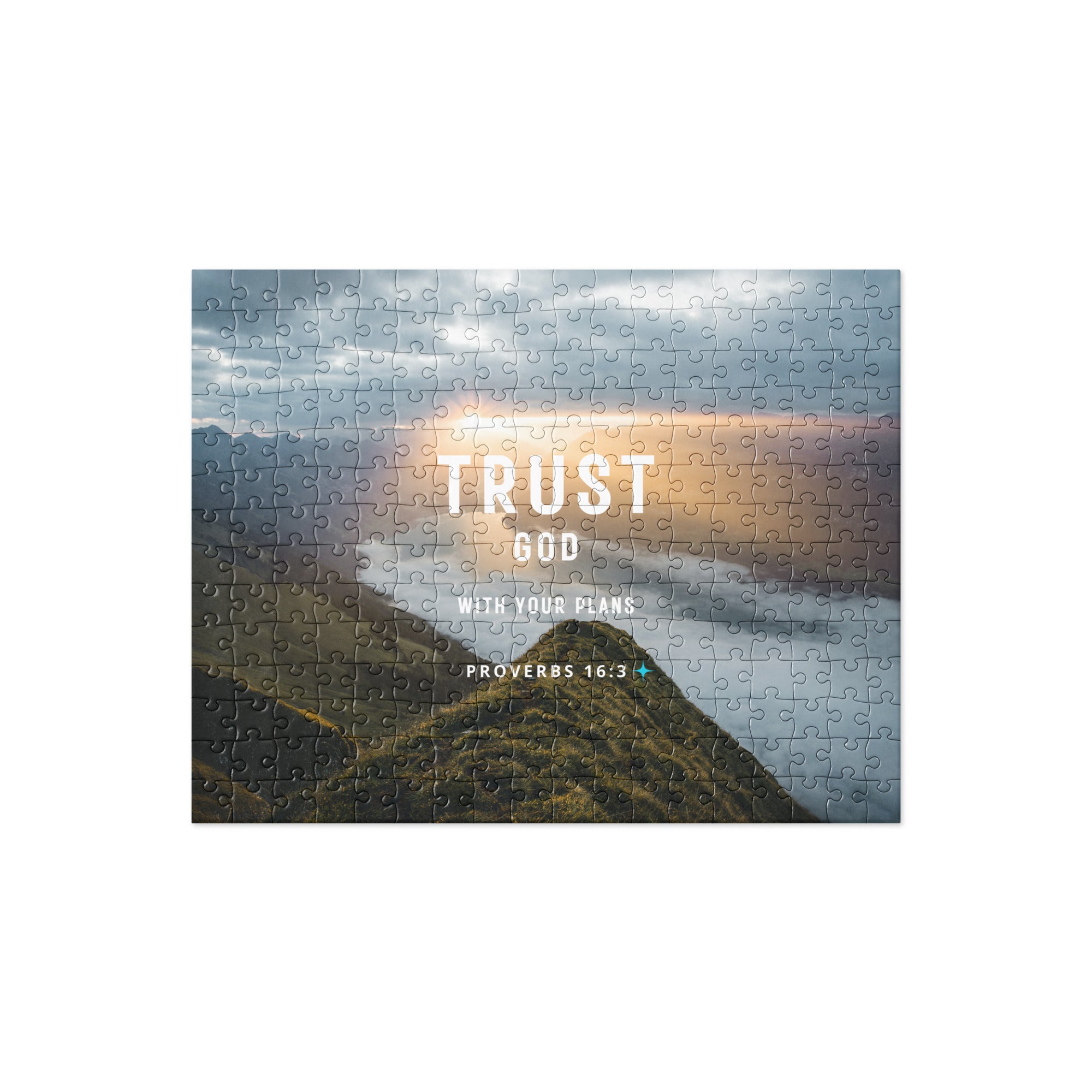 Jigsaw puzzle - Proverbs 16:3