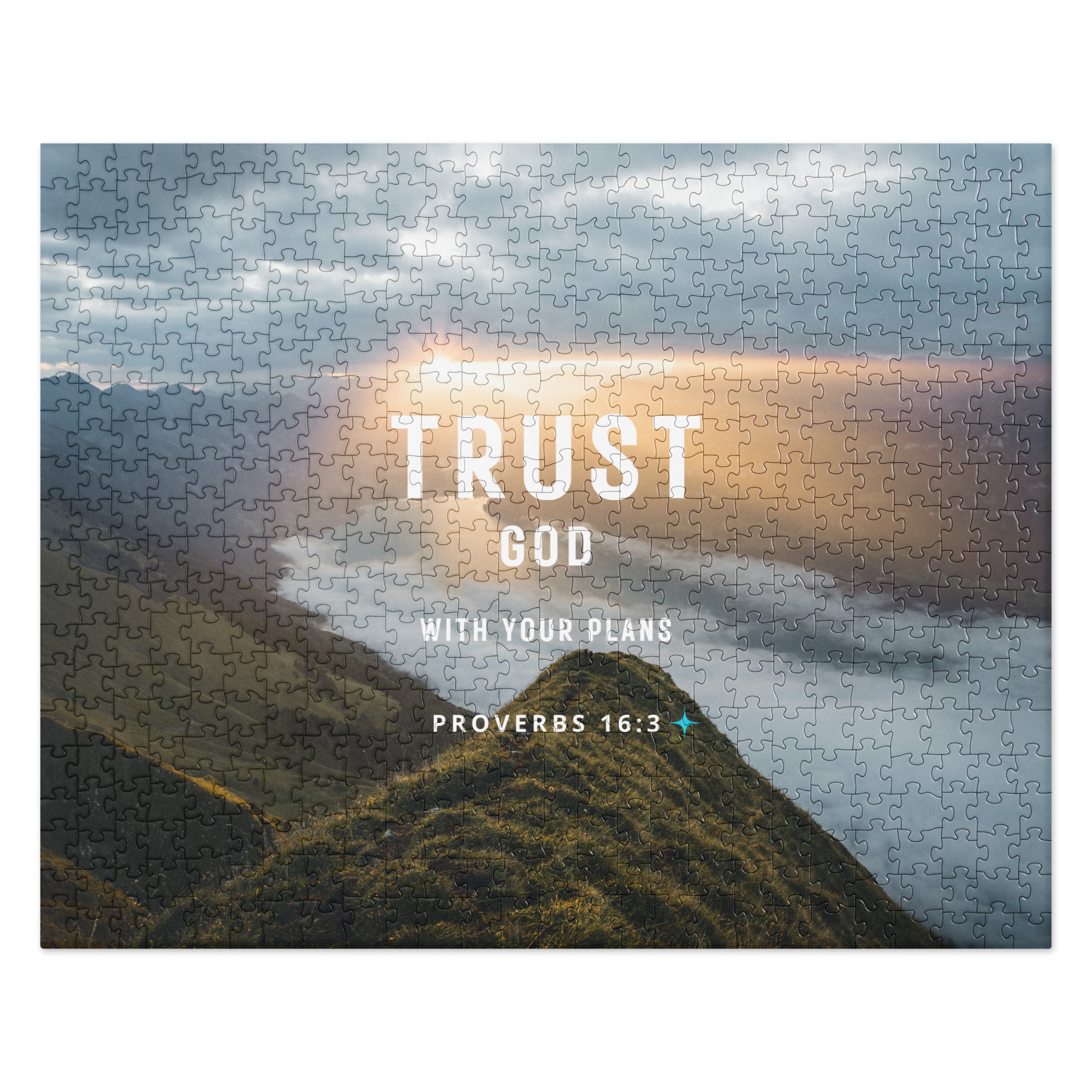 Jigsaw puzzle - Proverbs 16:3