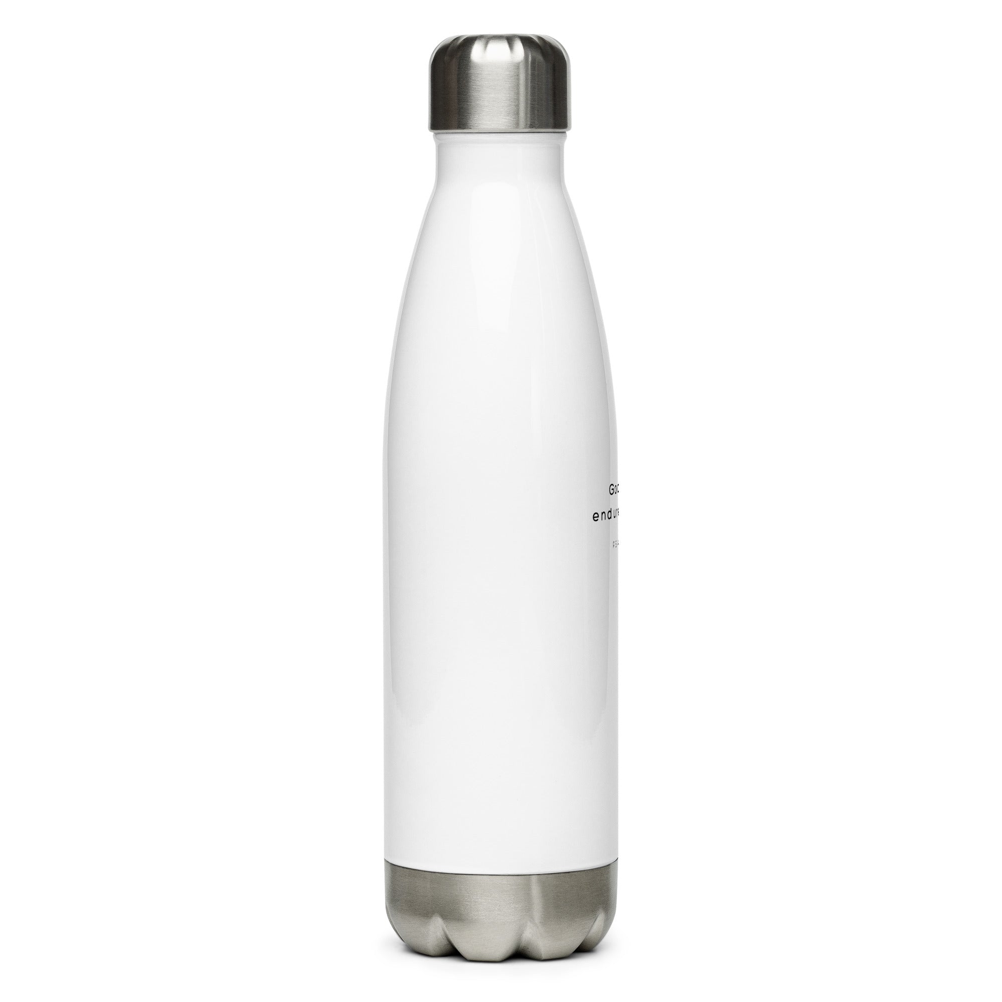 Stainless steel water bottle - Psalm 107:1