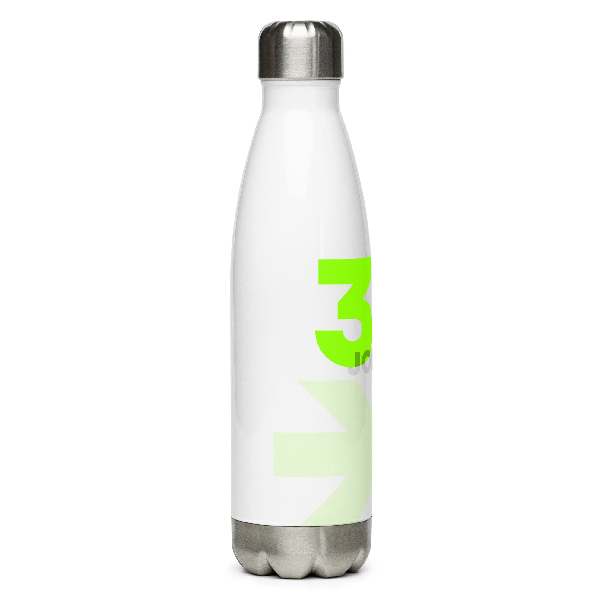 Stainless steel water bottle - John 3:16