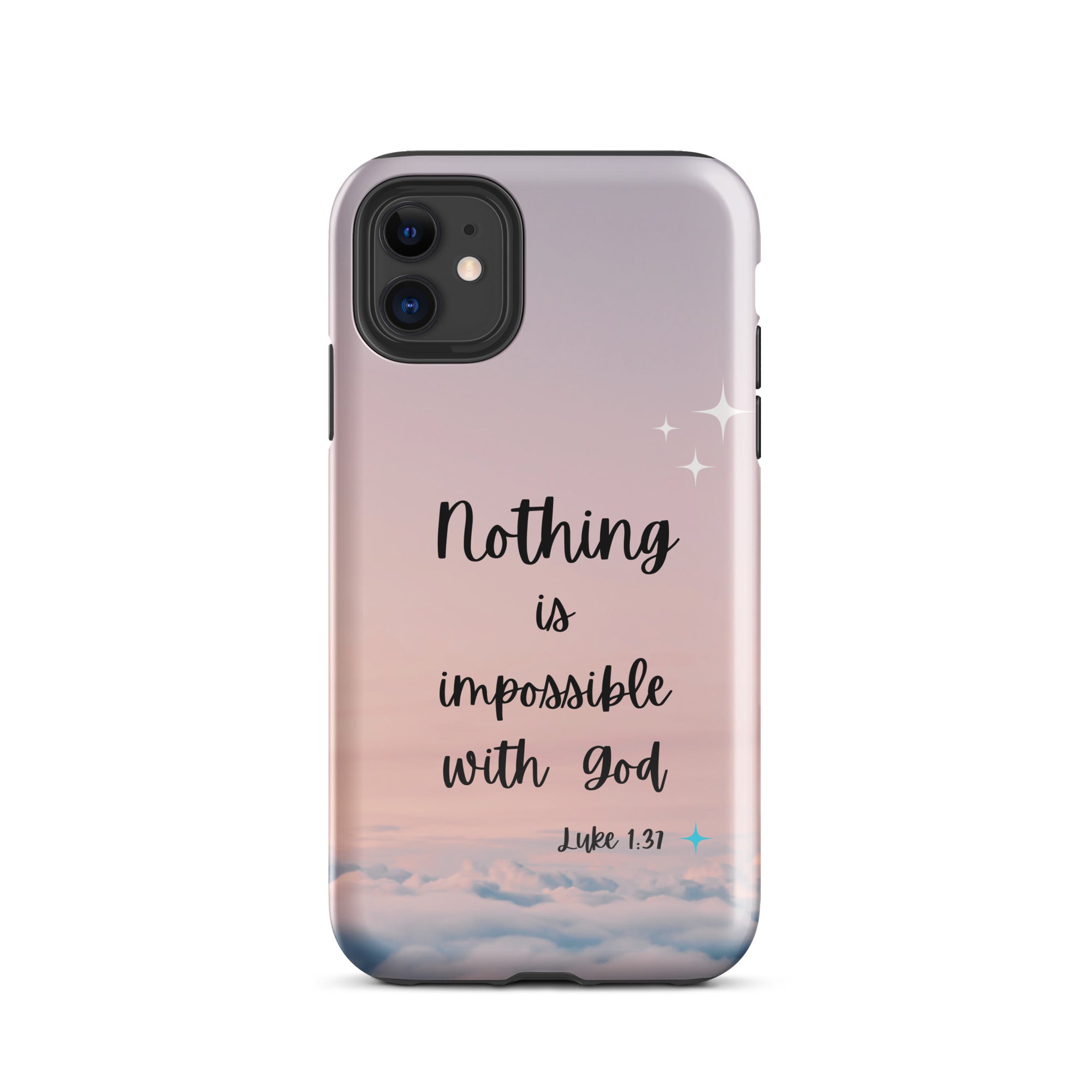 iPhone Case - Luke 1:37