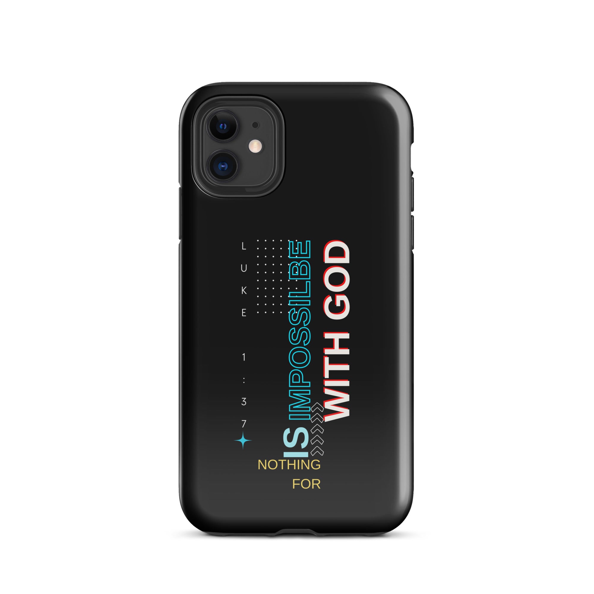 iPhone Case - Luke 1:37