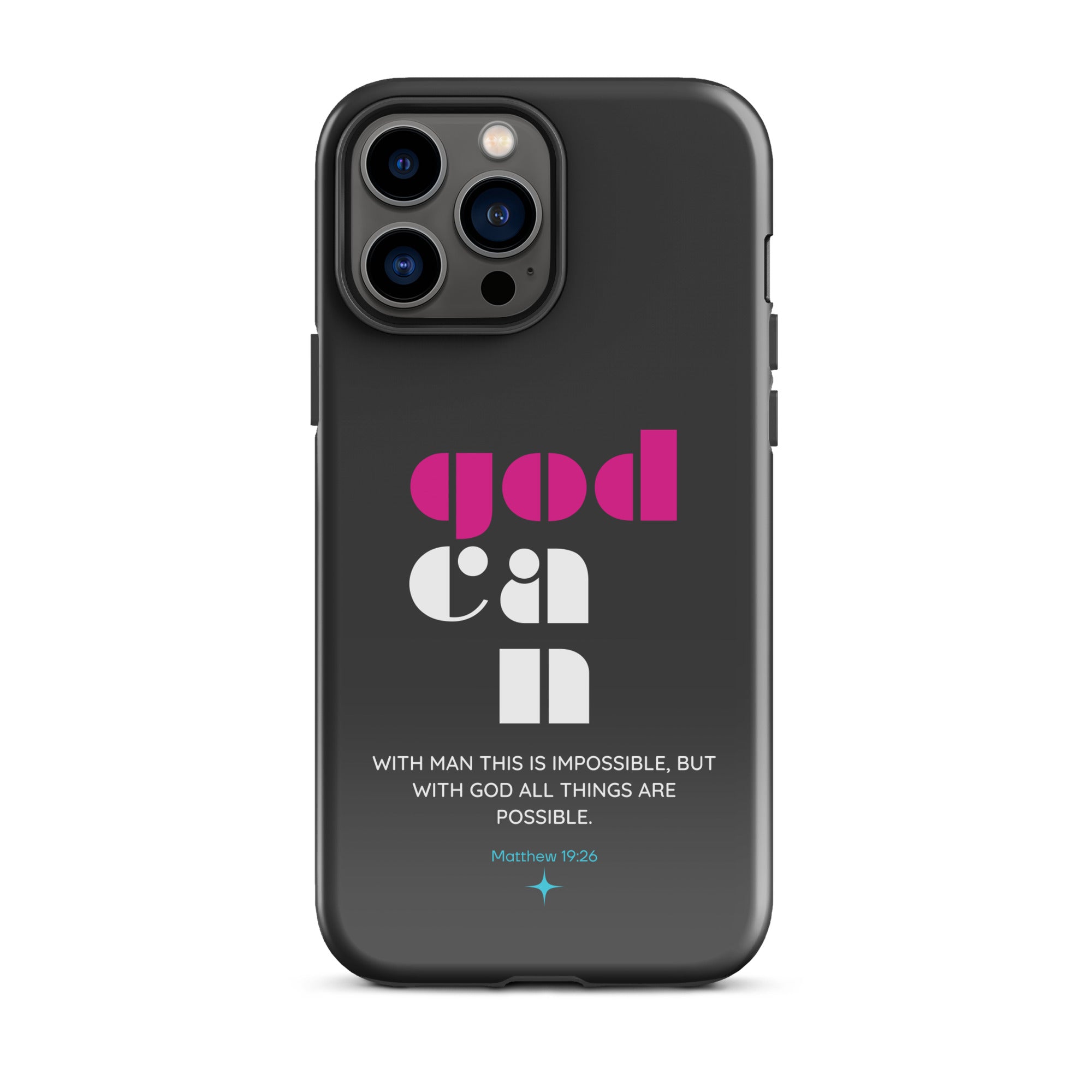 iPhone Case - Matthew 19:26
