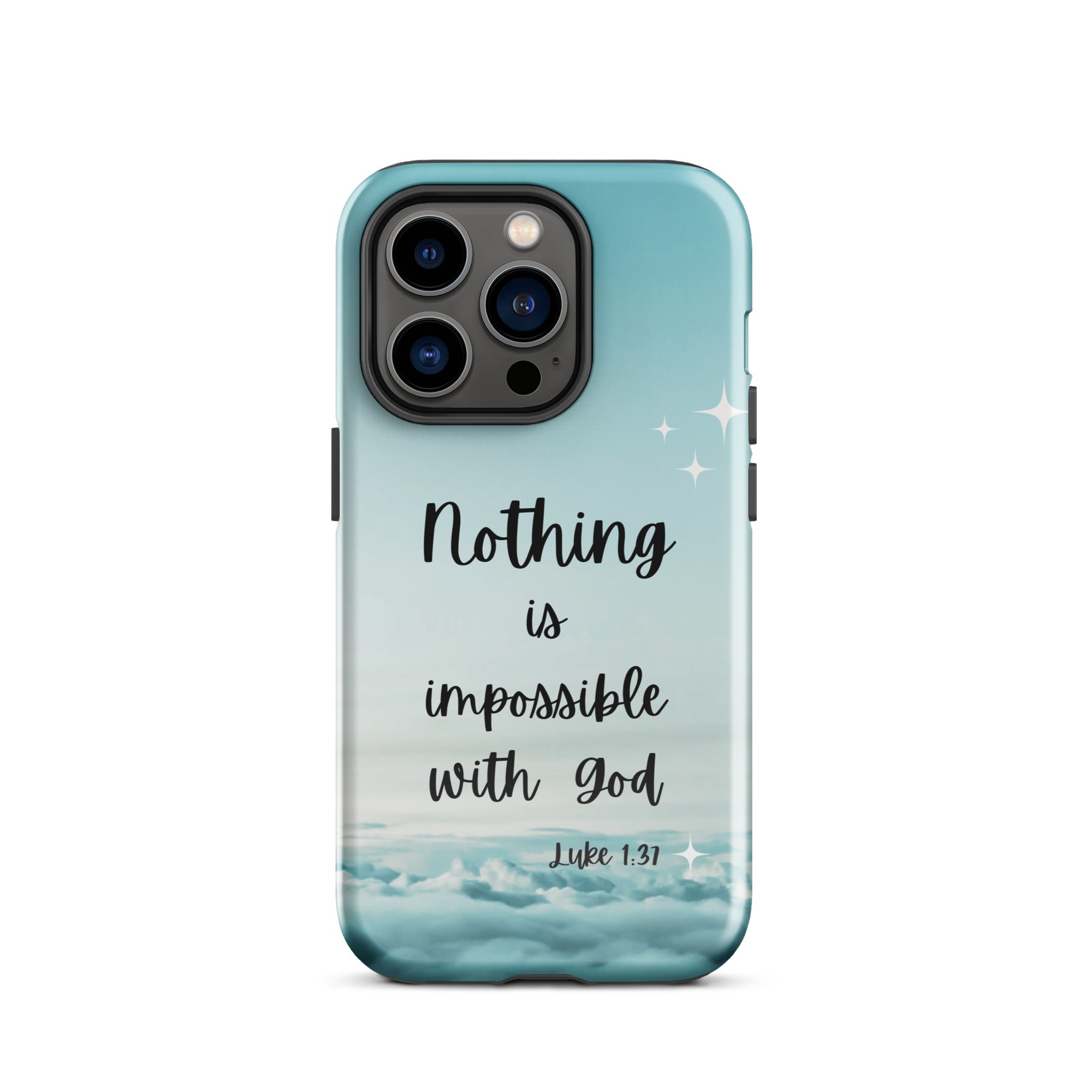 iPhone Case - Luke 1:37