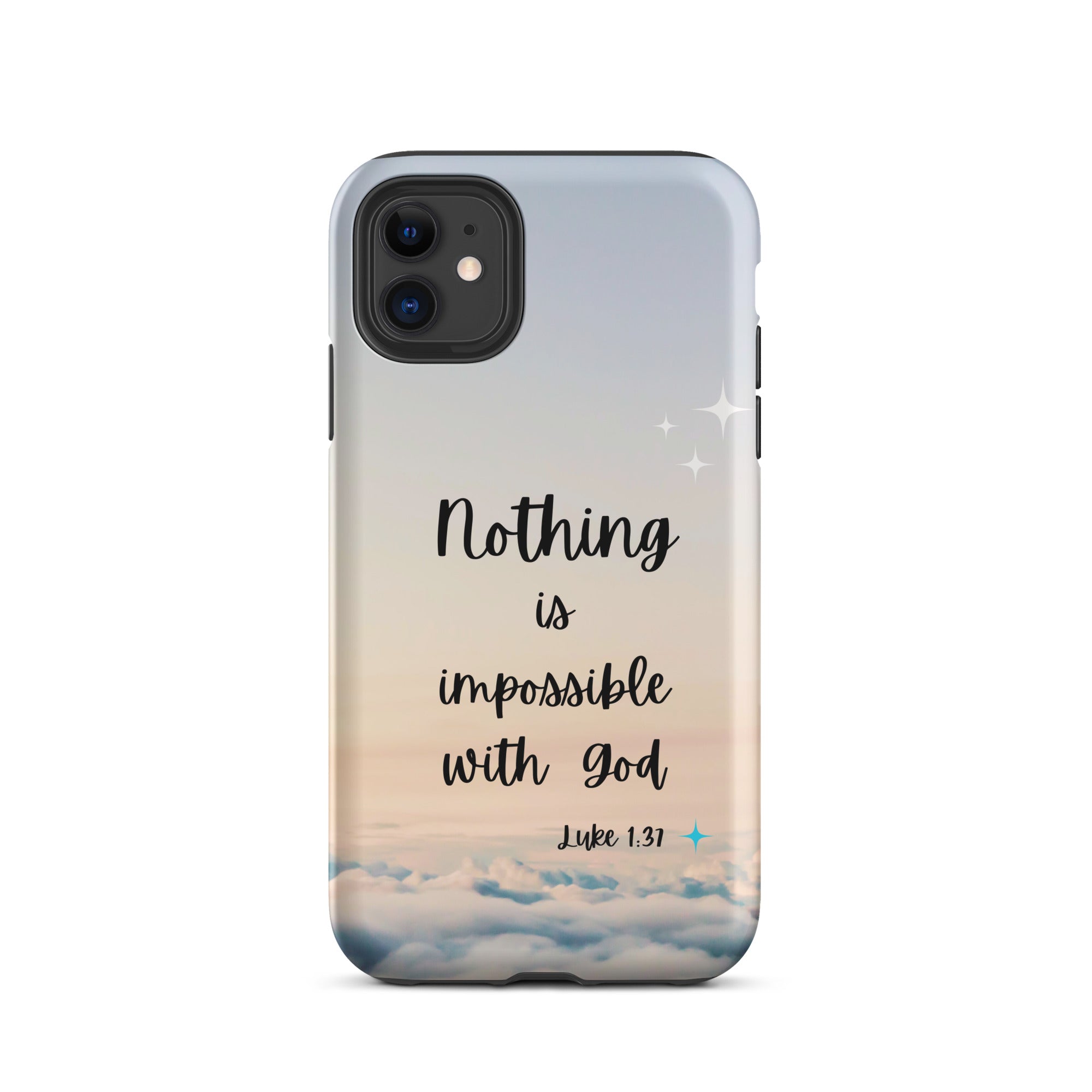 iPhone Case - Luke 1:37