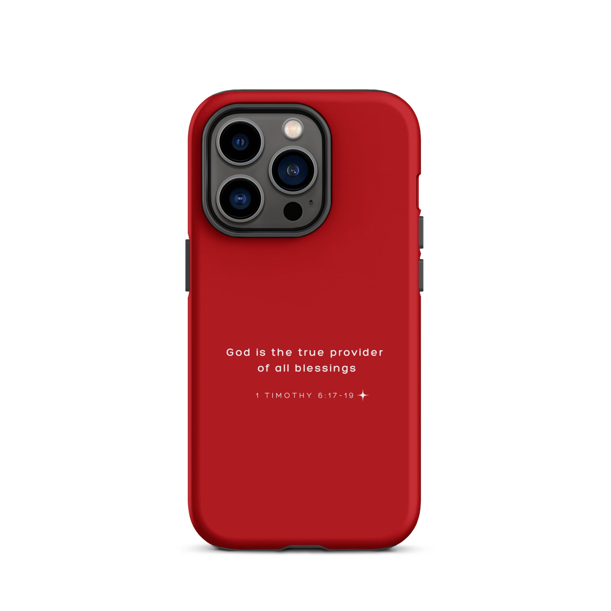 iPhone Case - 1 Timothy 6:17-19