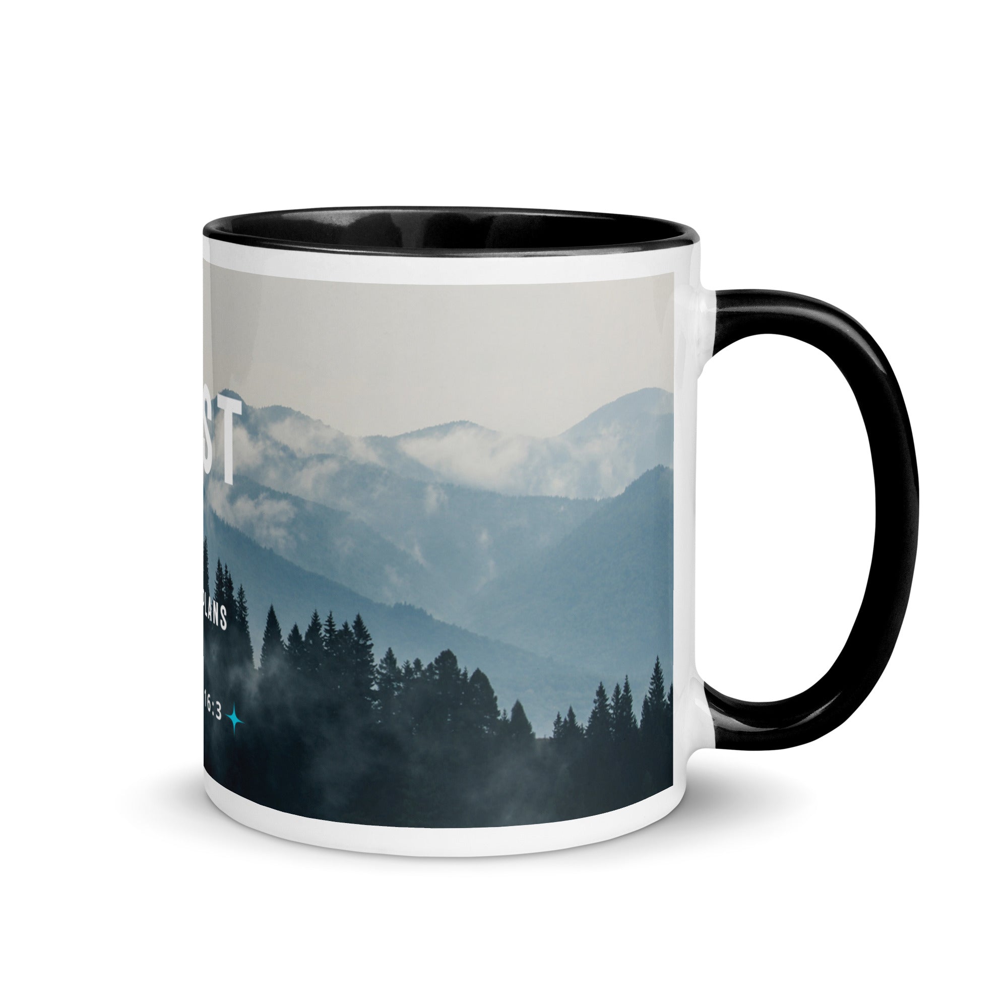 Mug with Color Inside - Proverbs 16:3