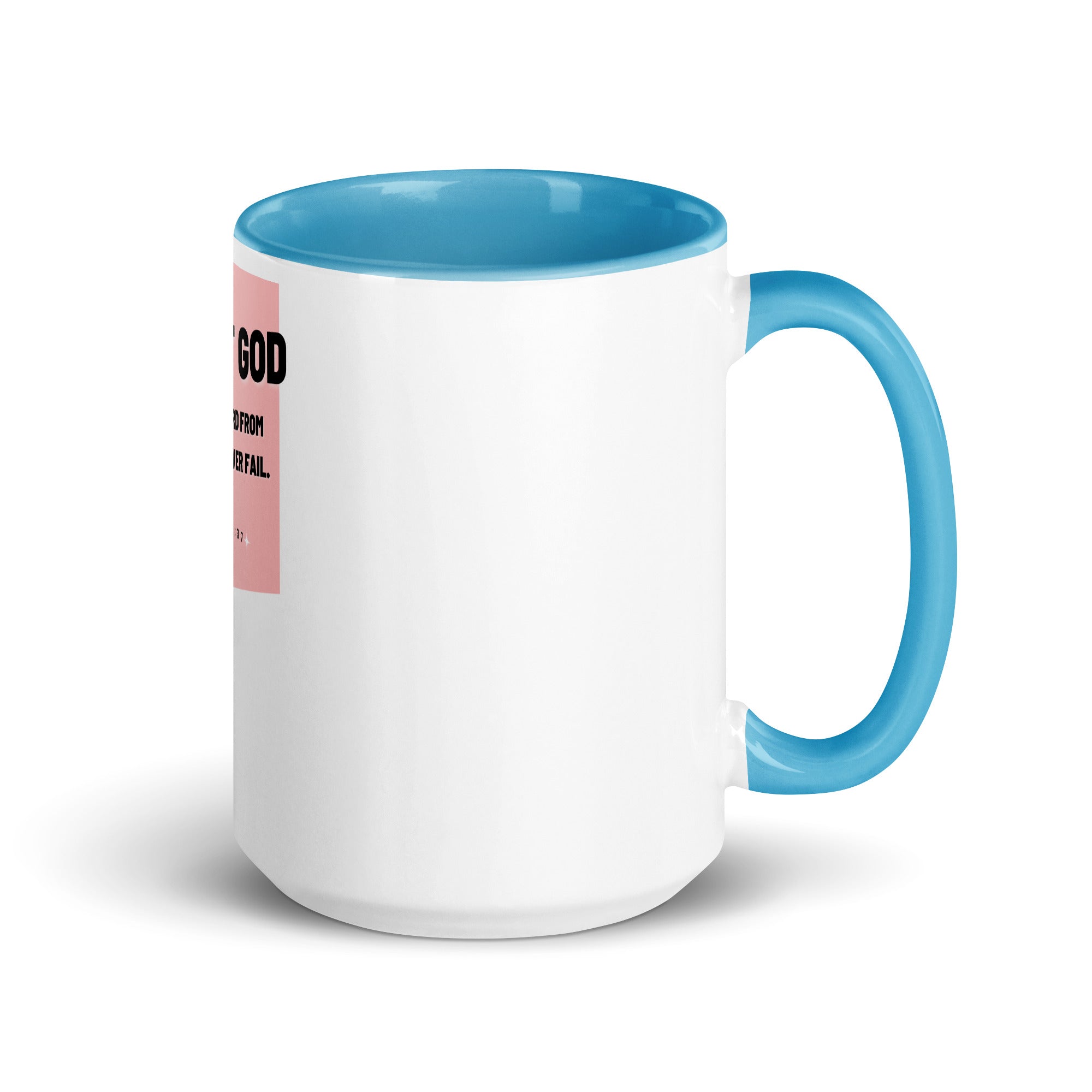 Mug with Color Inside - Luke 1:37