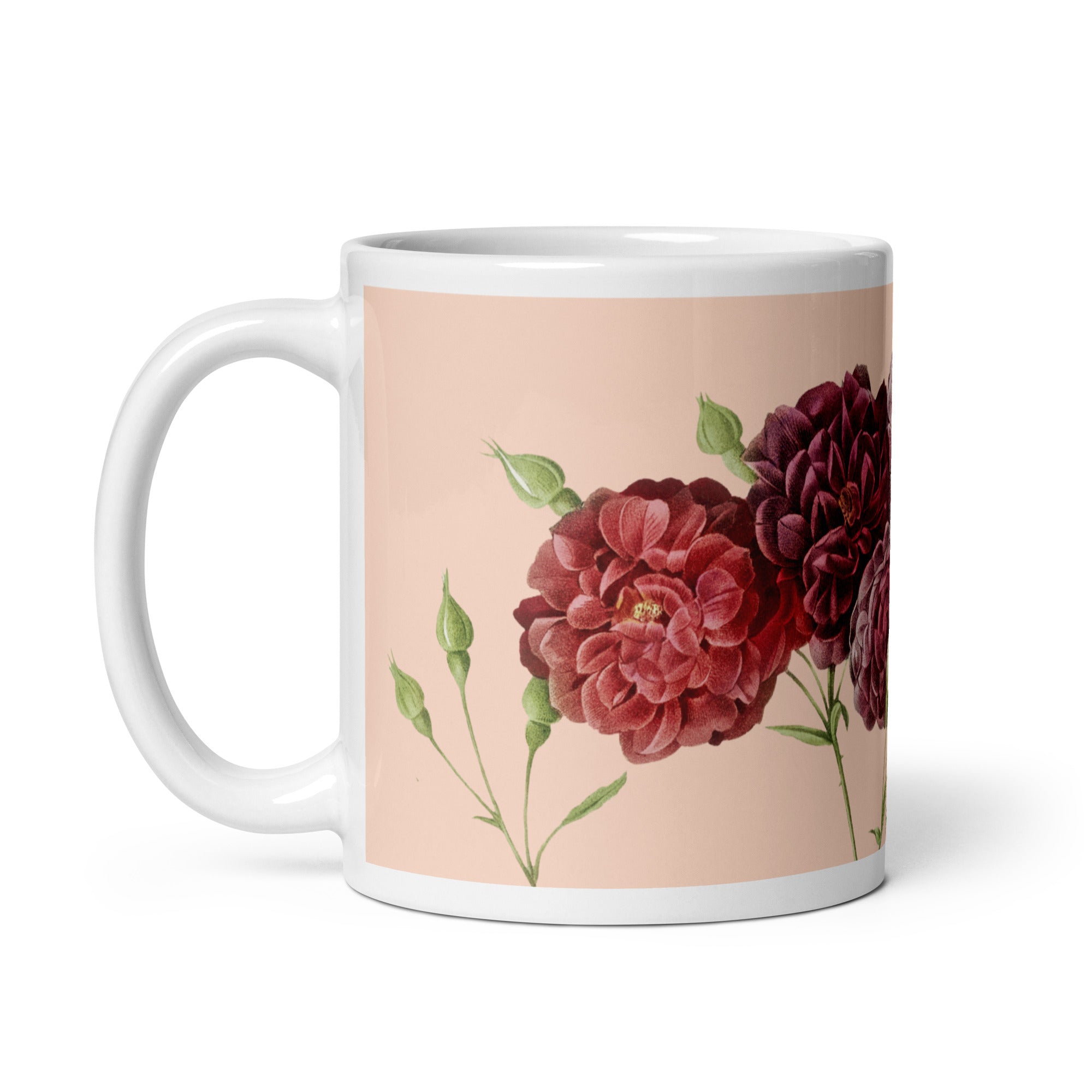 White glossy mug - Mother - Proverbs 31:25