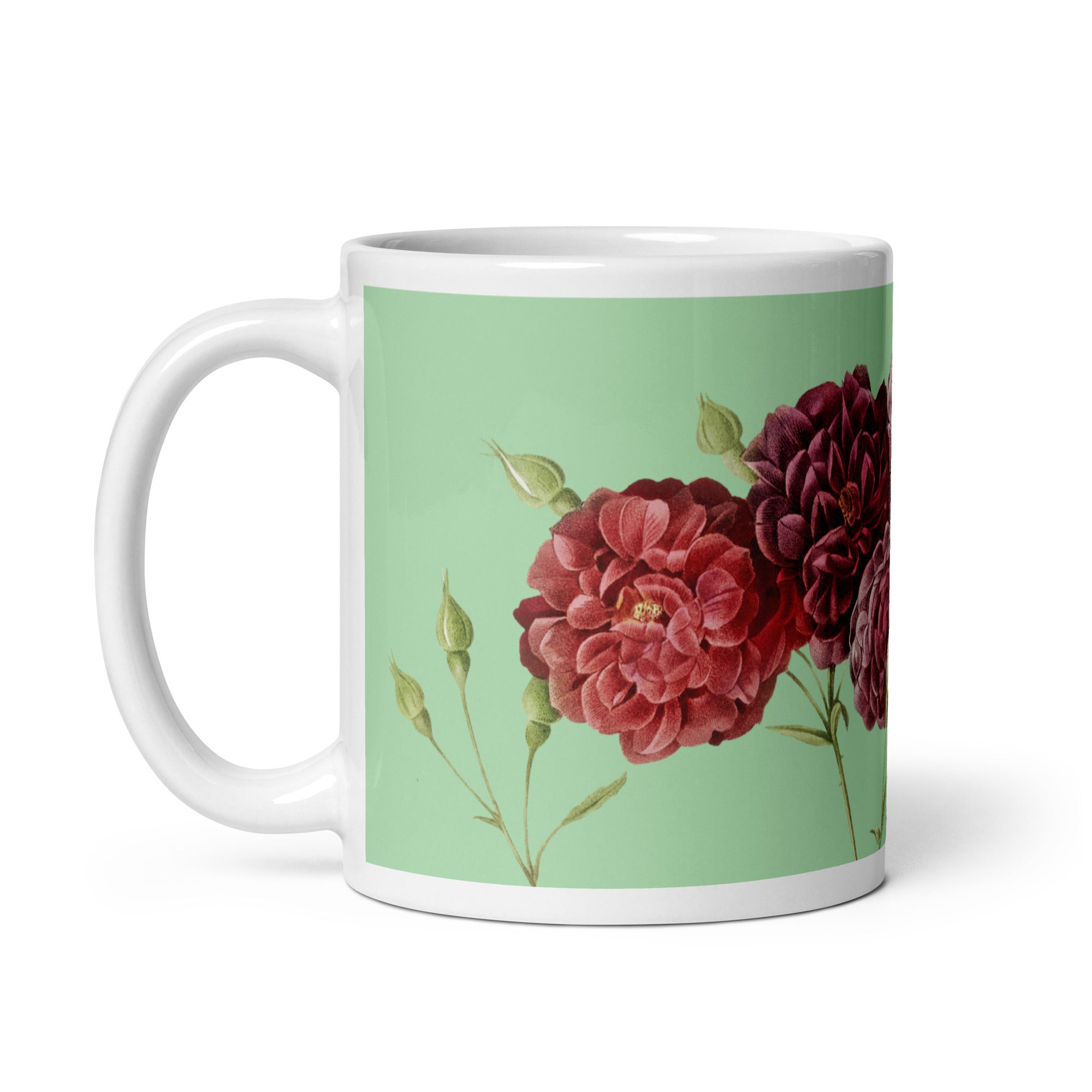 White glossy mug - Mother - Proverbs 31:25