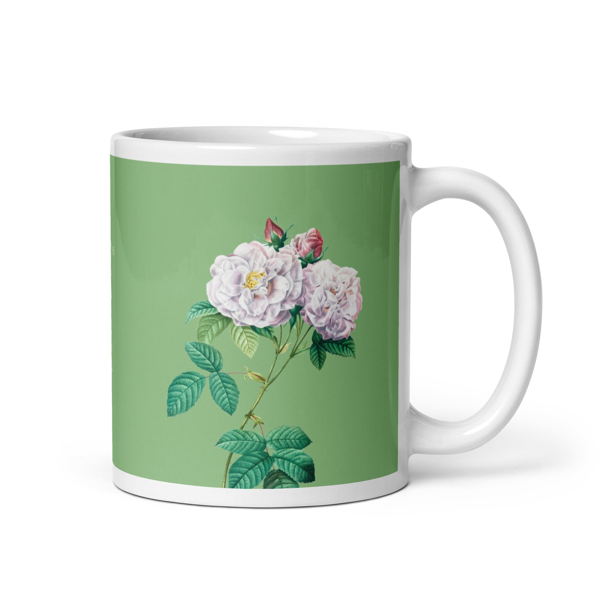 White glossy mug - the best Mom