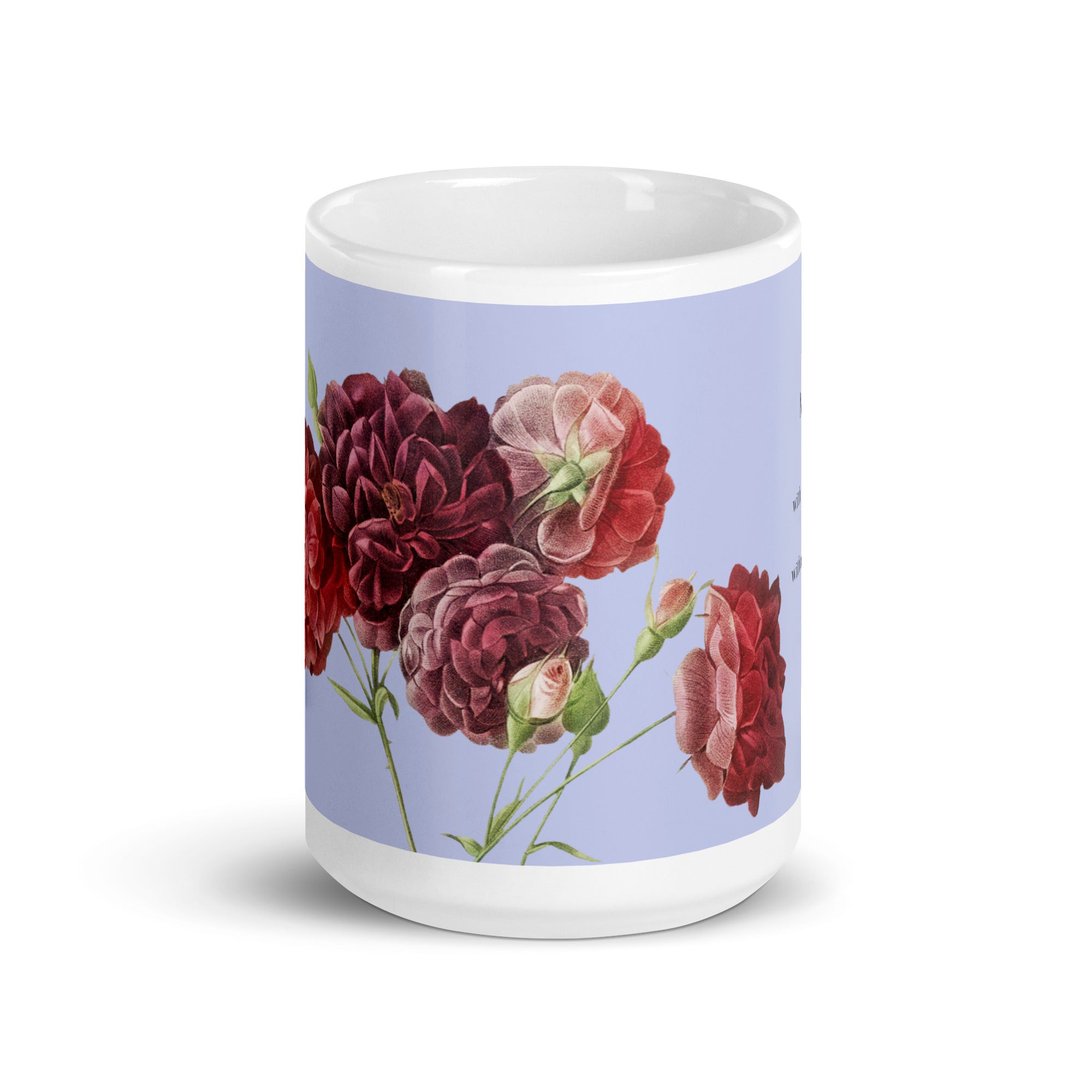 White glossy mug - Mother - Proverbs 31:25