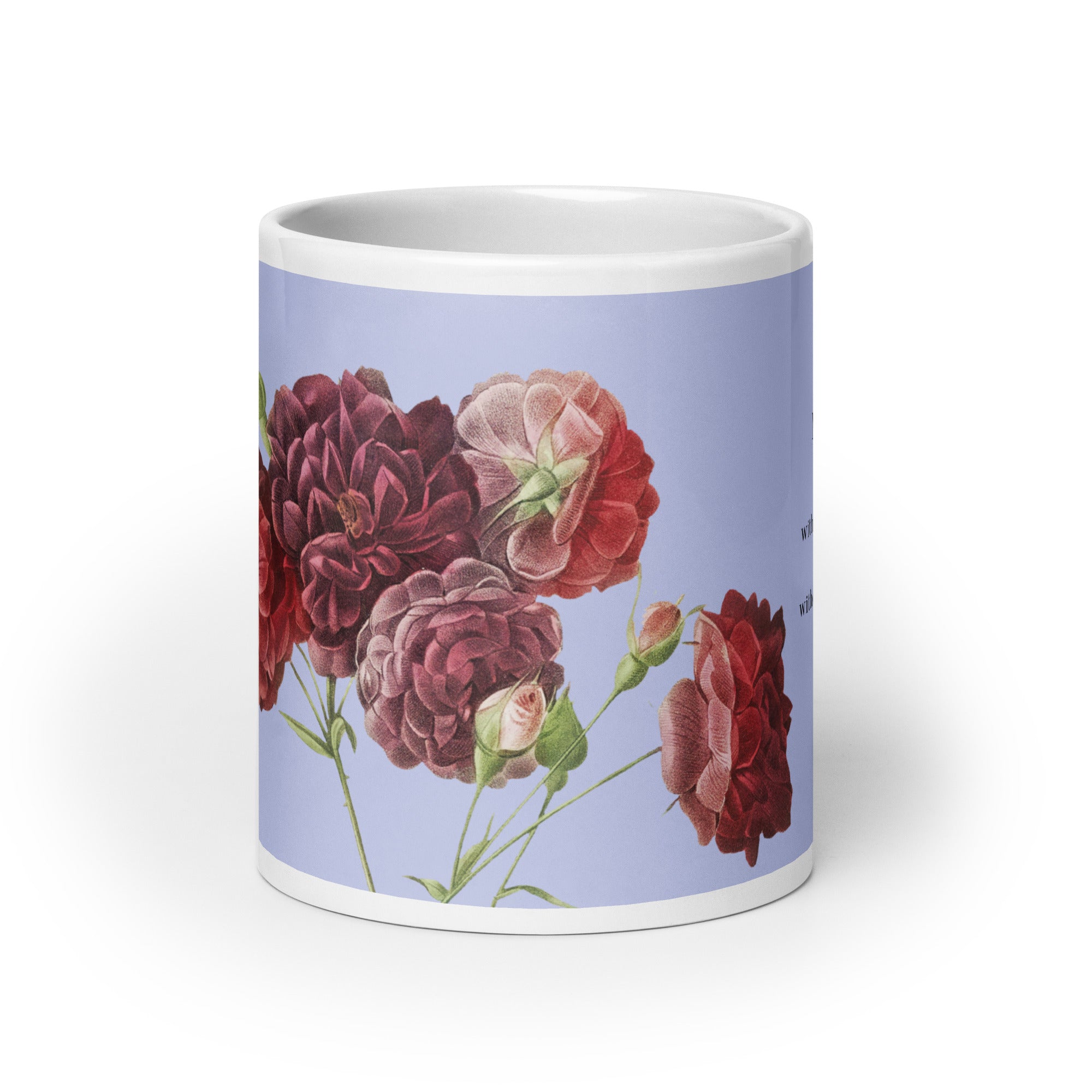 White glossy mug - Mother - Proverbs 31:25