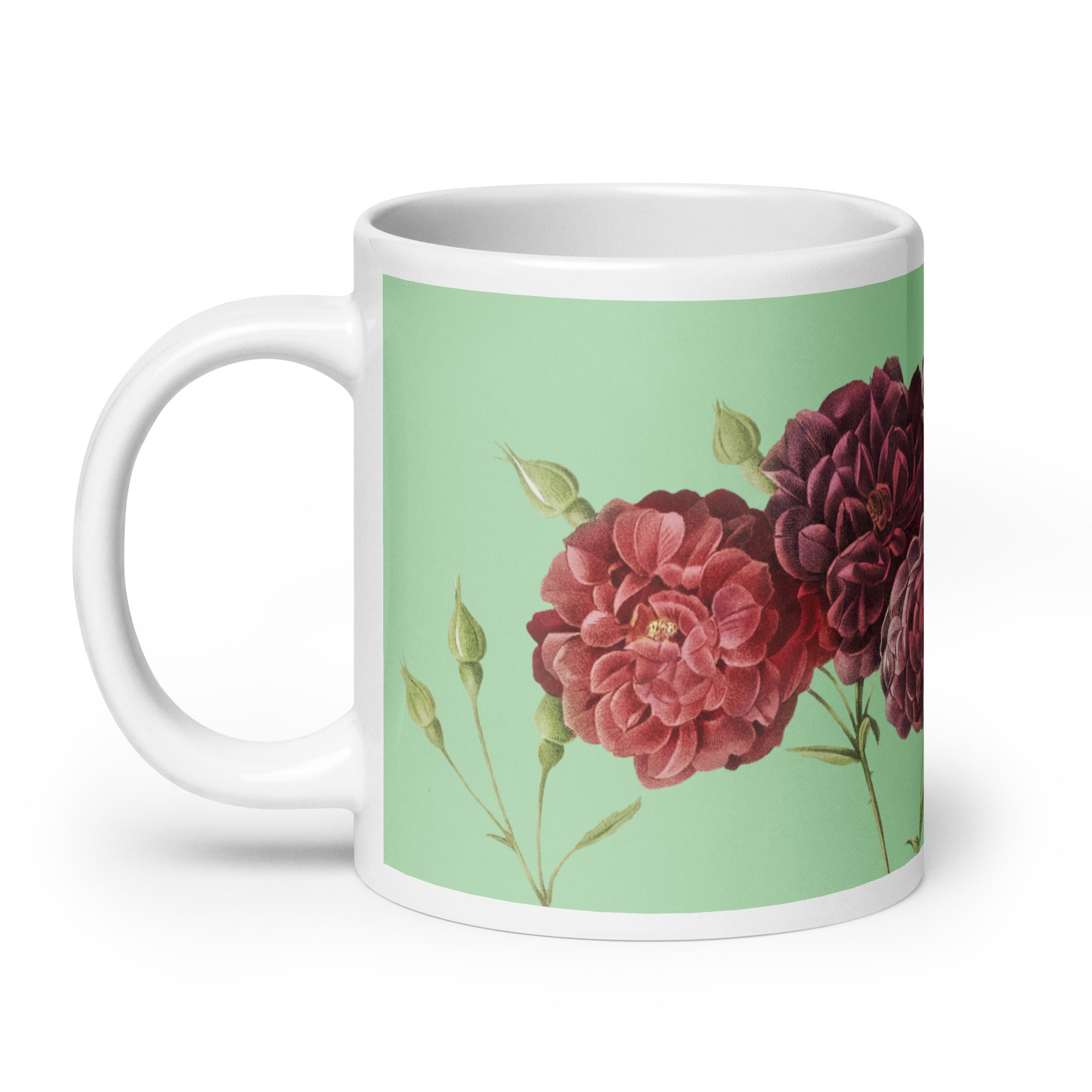 White glossy mug - Mother - Proverbs 31:25