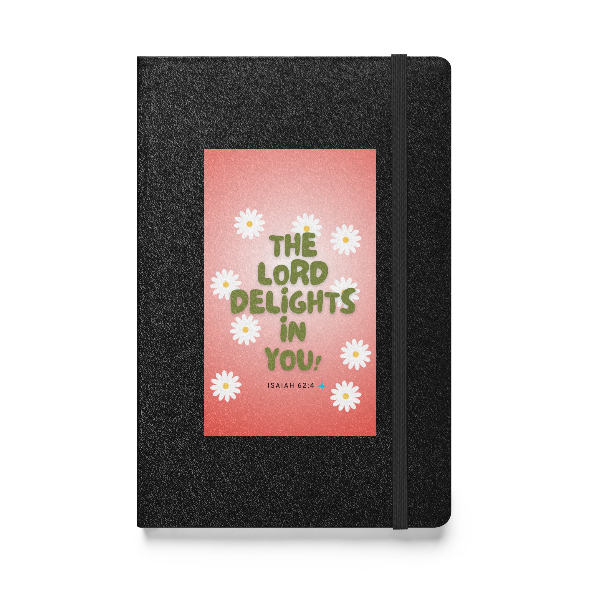 Hardcover bound notebook - Isaiah 62:4