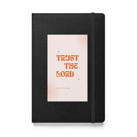 Hardcover bound notebook - Proverbs 3:5-6