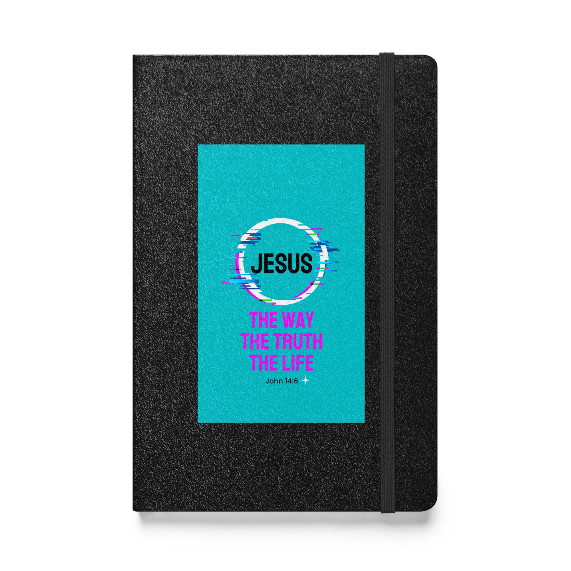 Hardcover bound notebook - John 14:6