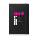 Hardcover bound notebook - Matthew 19:26