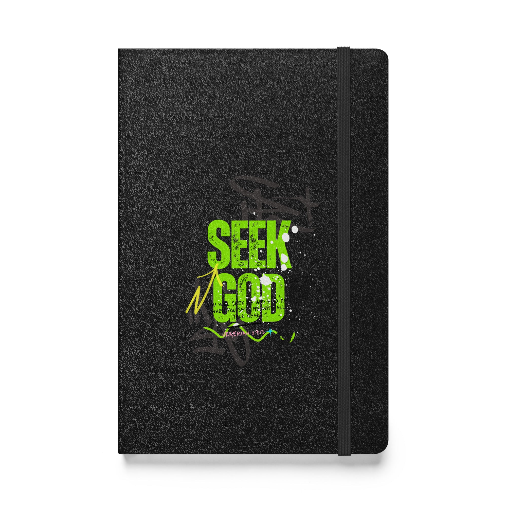 Hardcover bound notebook - Jeremiah 29:13
