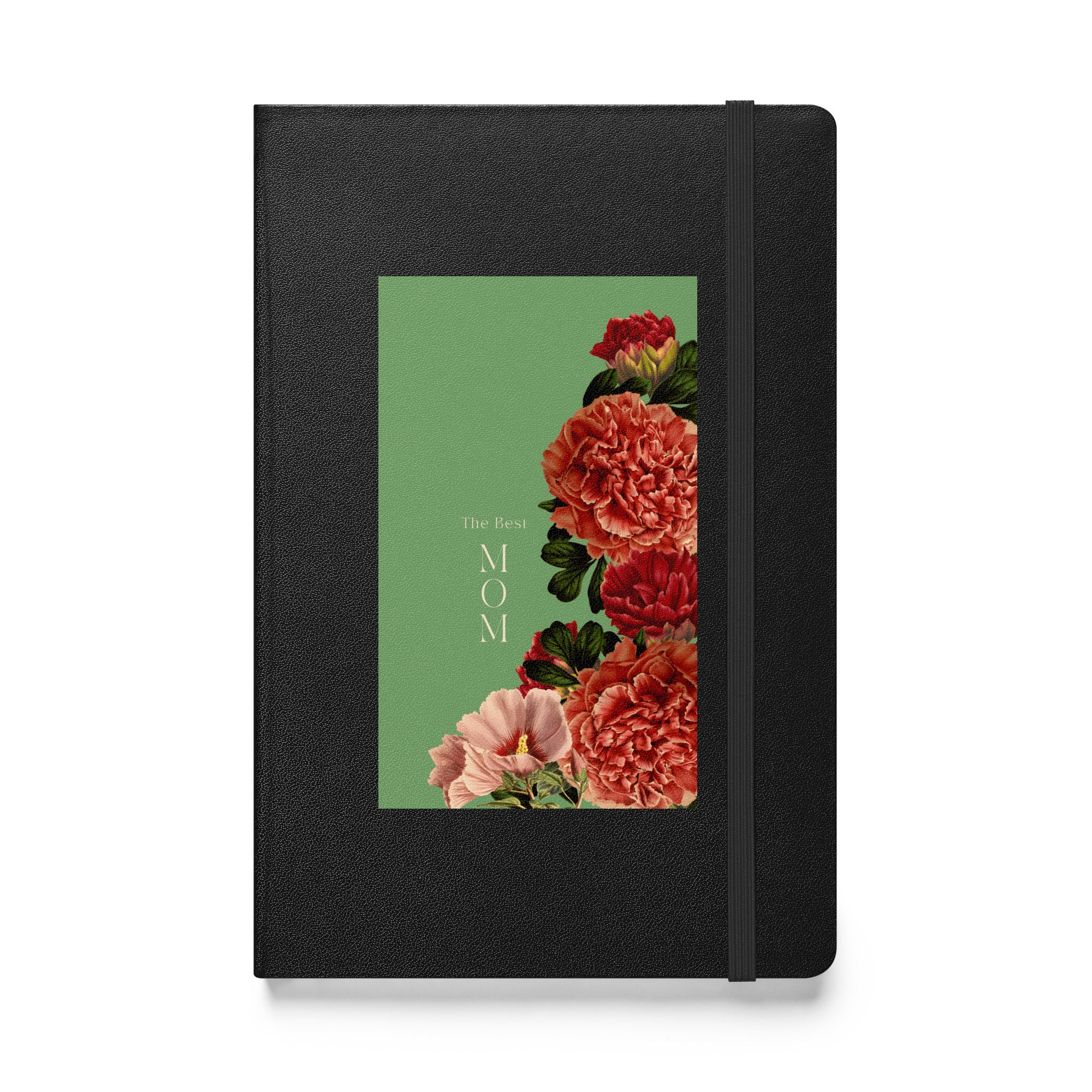 Hardcover bound notebook - I love you Mom