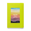 Hardcover bound notebook - Matthew 17:20