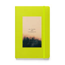 Hardcover bound notebook - Joshua 1:9