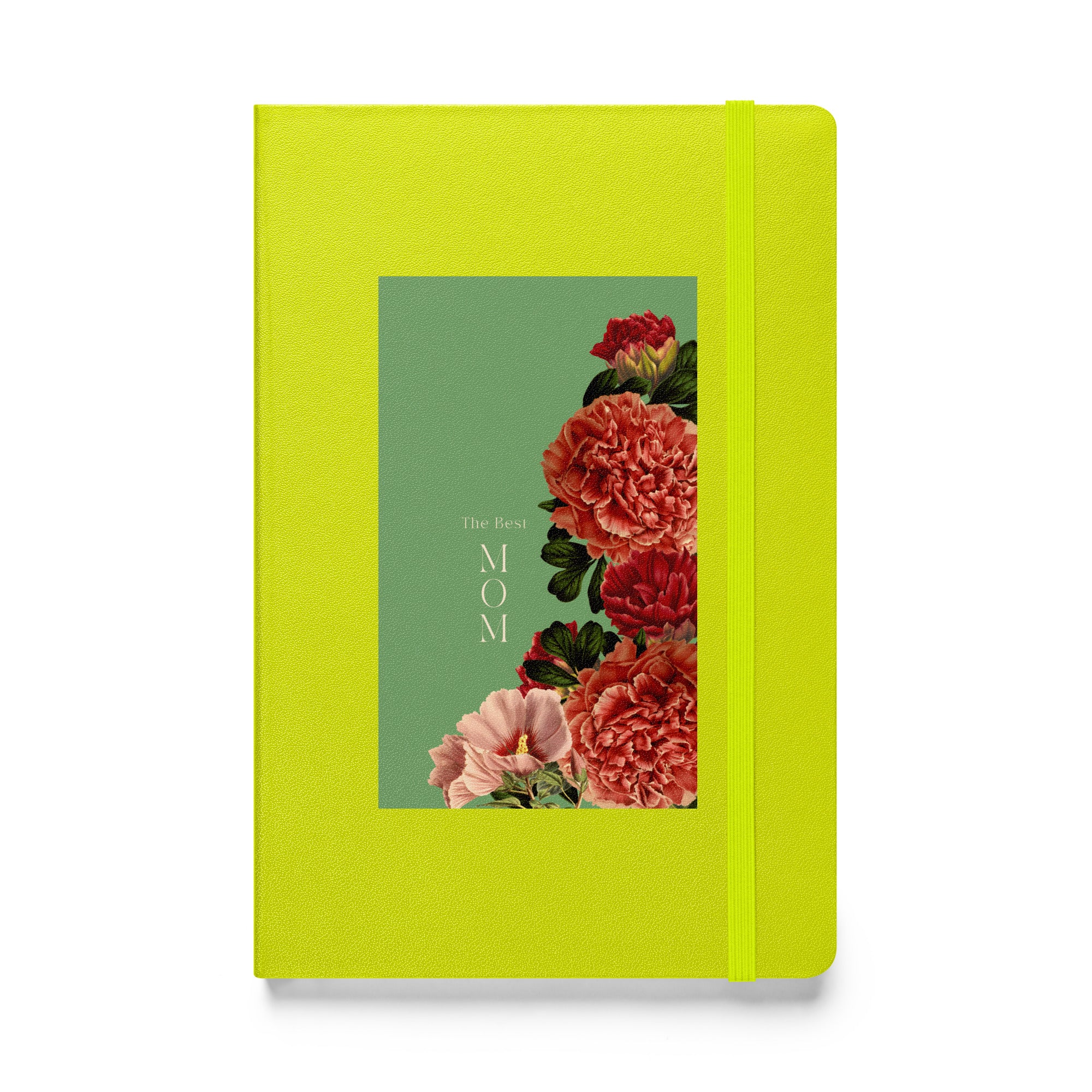 Hardcover bound notebook - I love you Mom