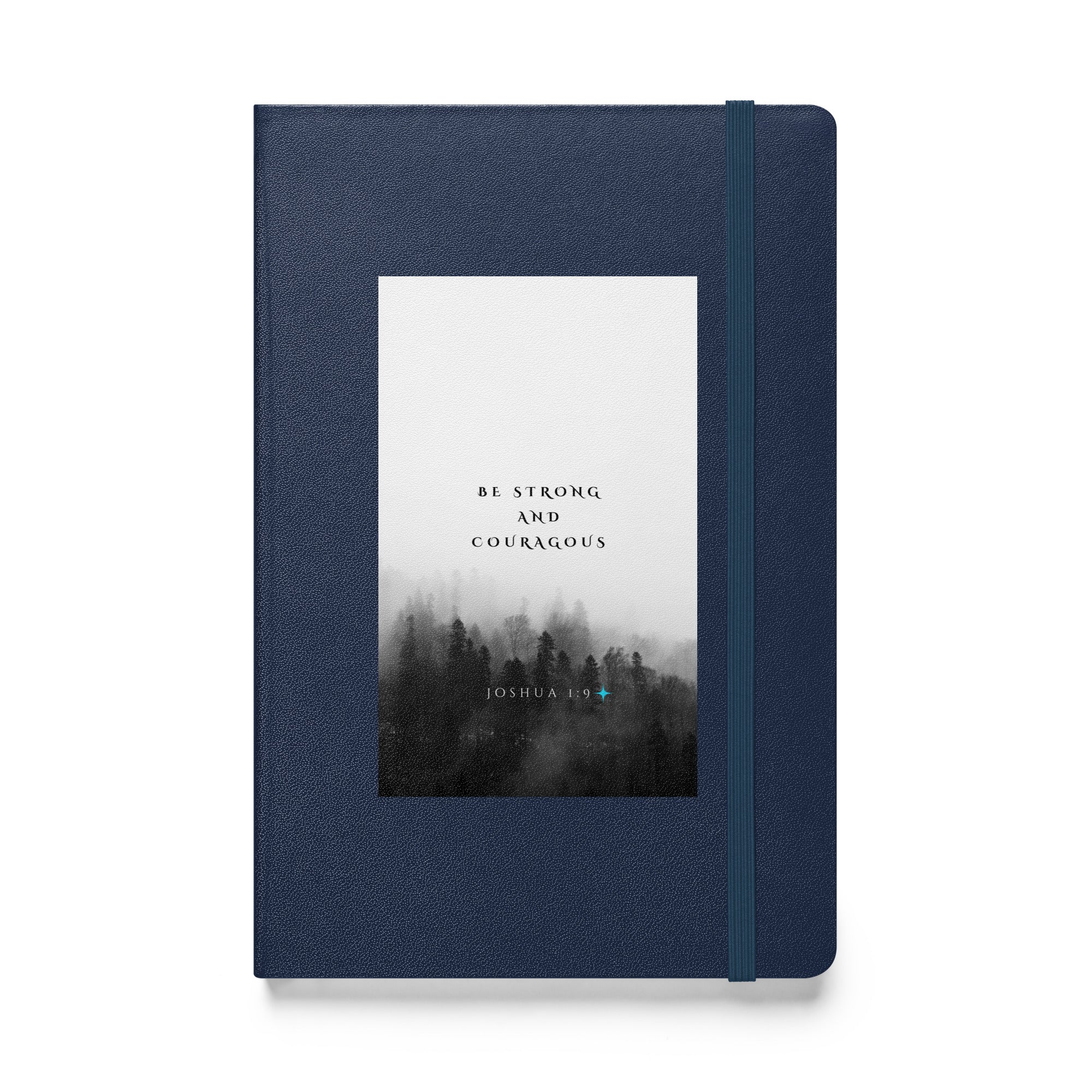 Hardcover bound notebook - Joshau 1:9