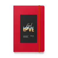 Hardcover bound notebook - John 3:16