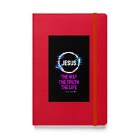 Hardcover bound notebook - John 14:6