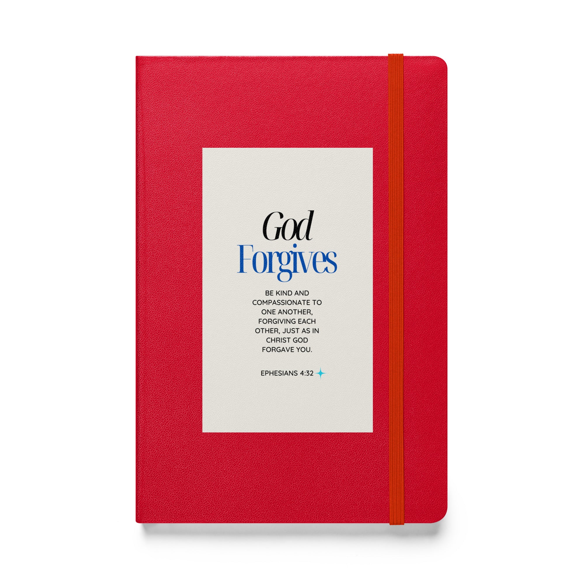 Hardcover bound notebook - Ephesians 4:32