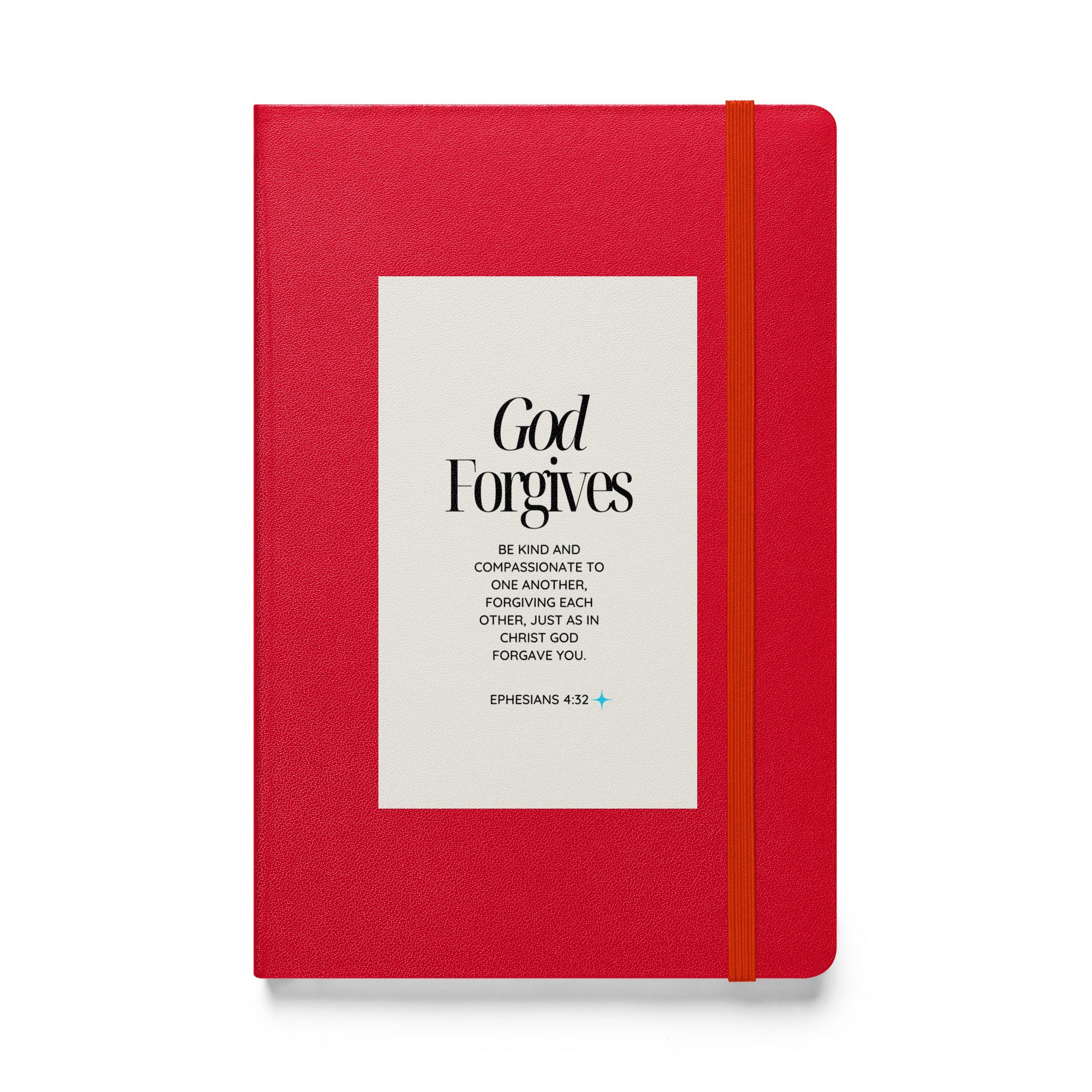 Hardcover bound notebook - Ephesians 4:32