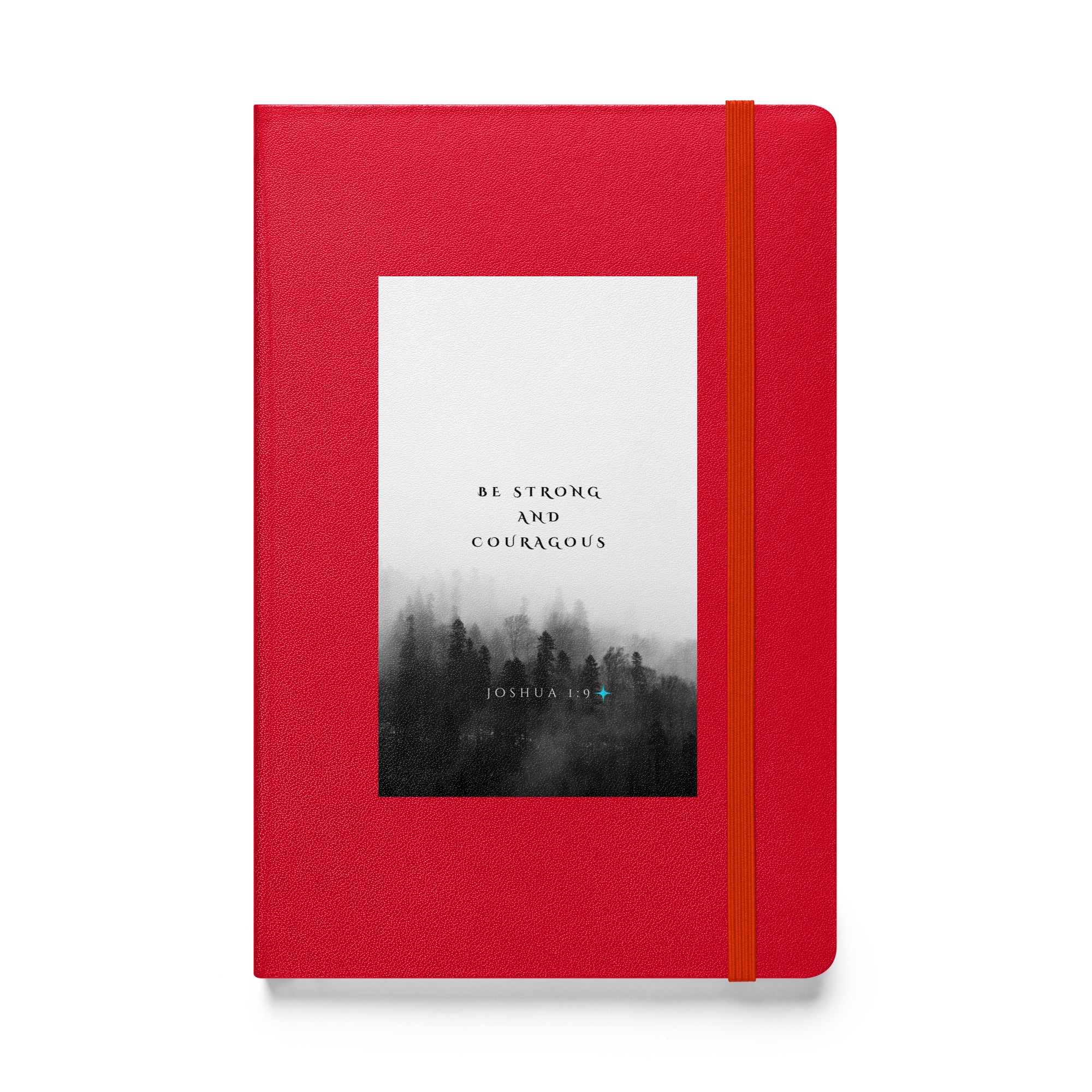 Hardcover bound notebook - Joshau 1:9