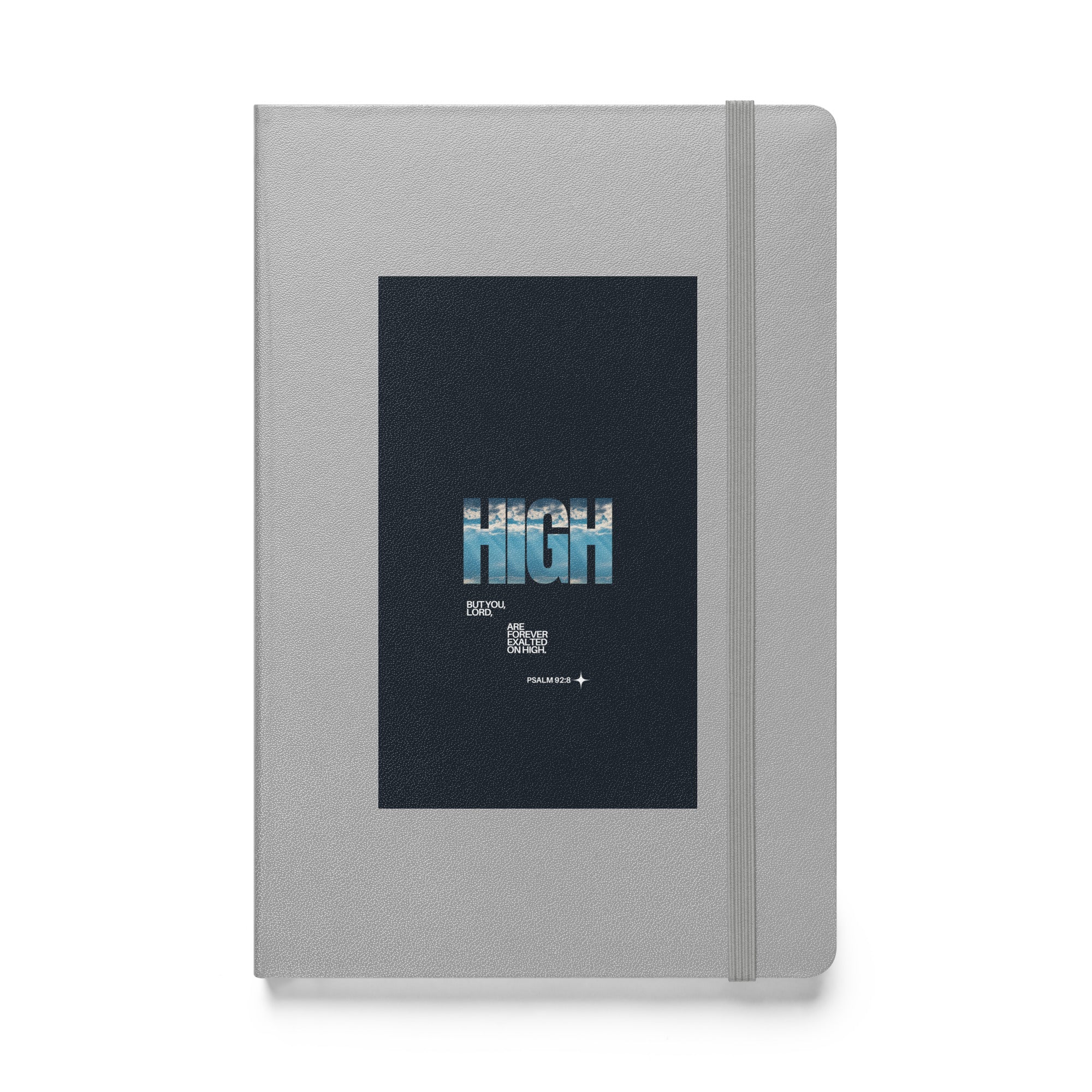 Hardcover bound notebook - Psalm 92:8