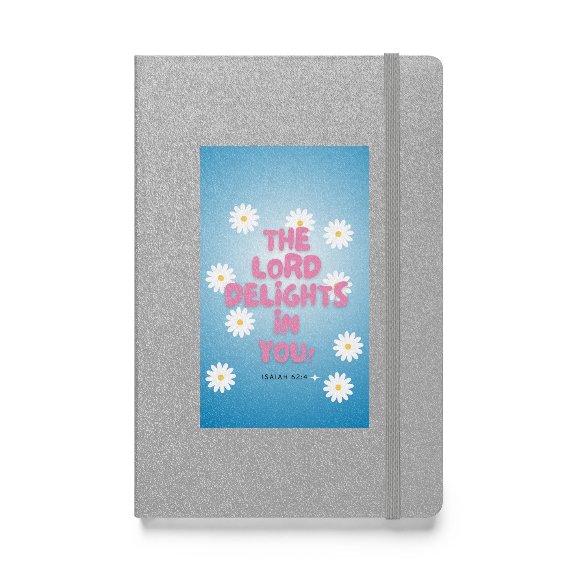 Hardcover bound notebook - Isaiah 62:4