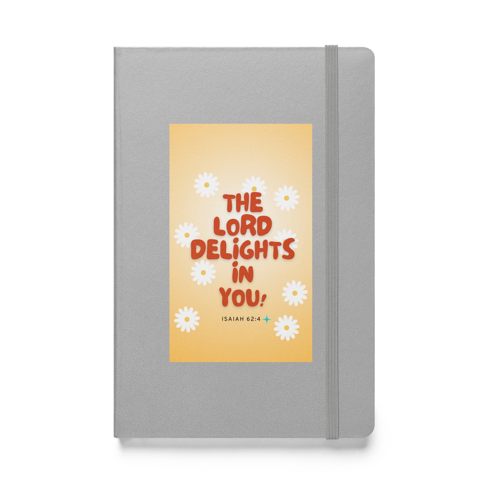 Hardcover bound notebook - Isaiah 62:4