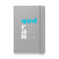 Hardcover bound notebook - Matthew 19:26