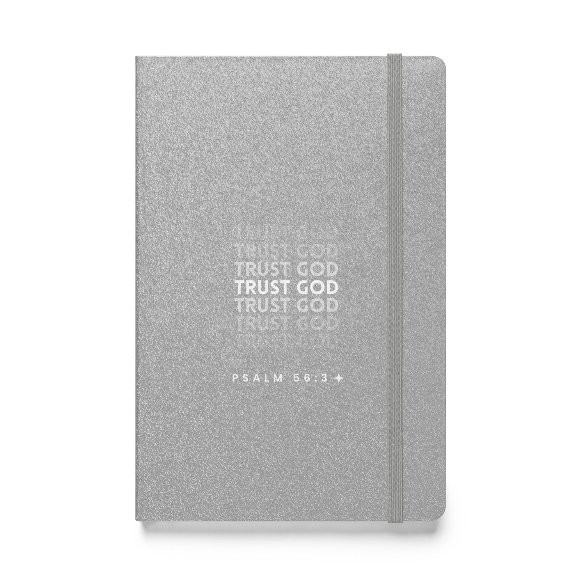 Hardcover bound notebook - Psalm 56:3