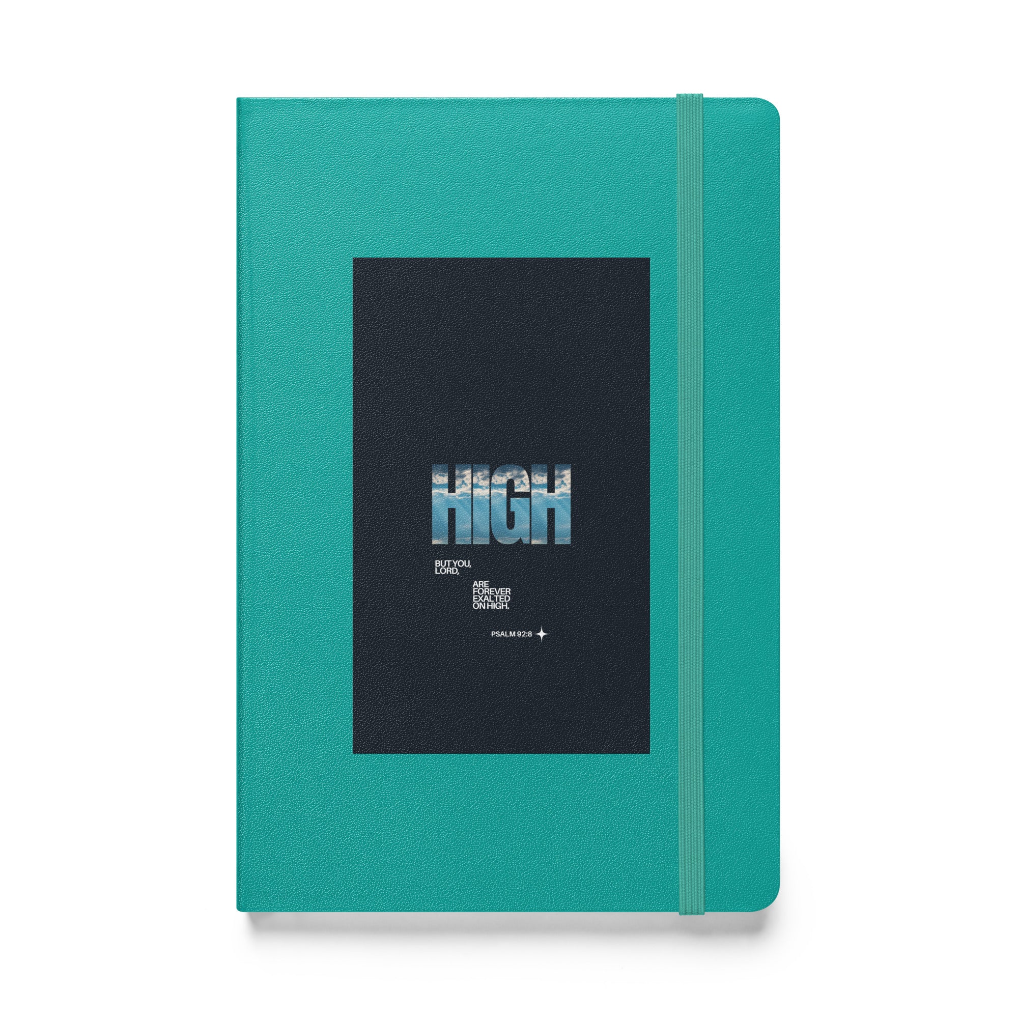 Hardcover bound notebook - Psalm 92:8